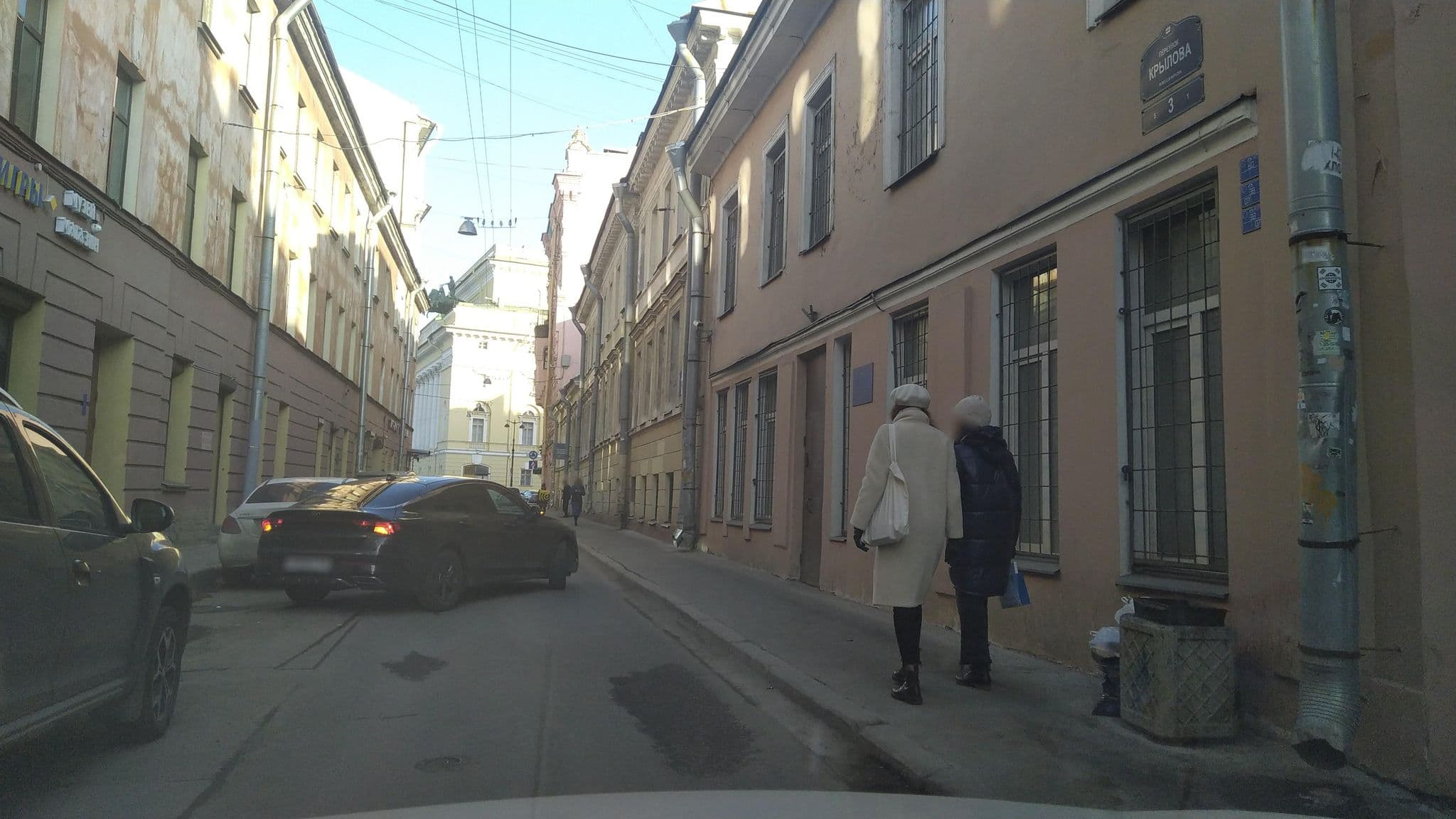 Street view near Mini-Mani, Saint Petersburg — © ser9ei999 (CC BY-SA · Mapillary)