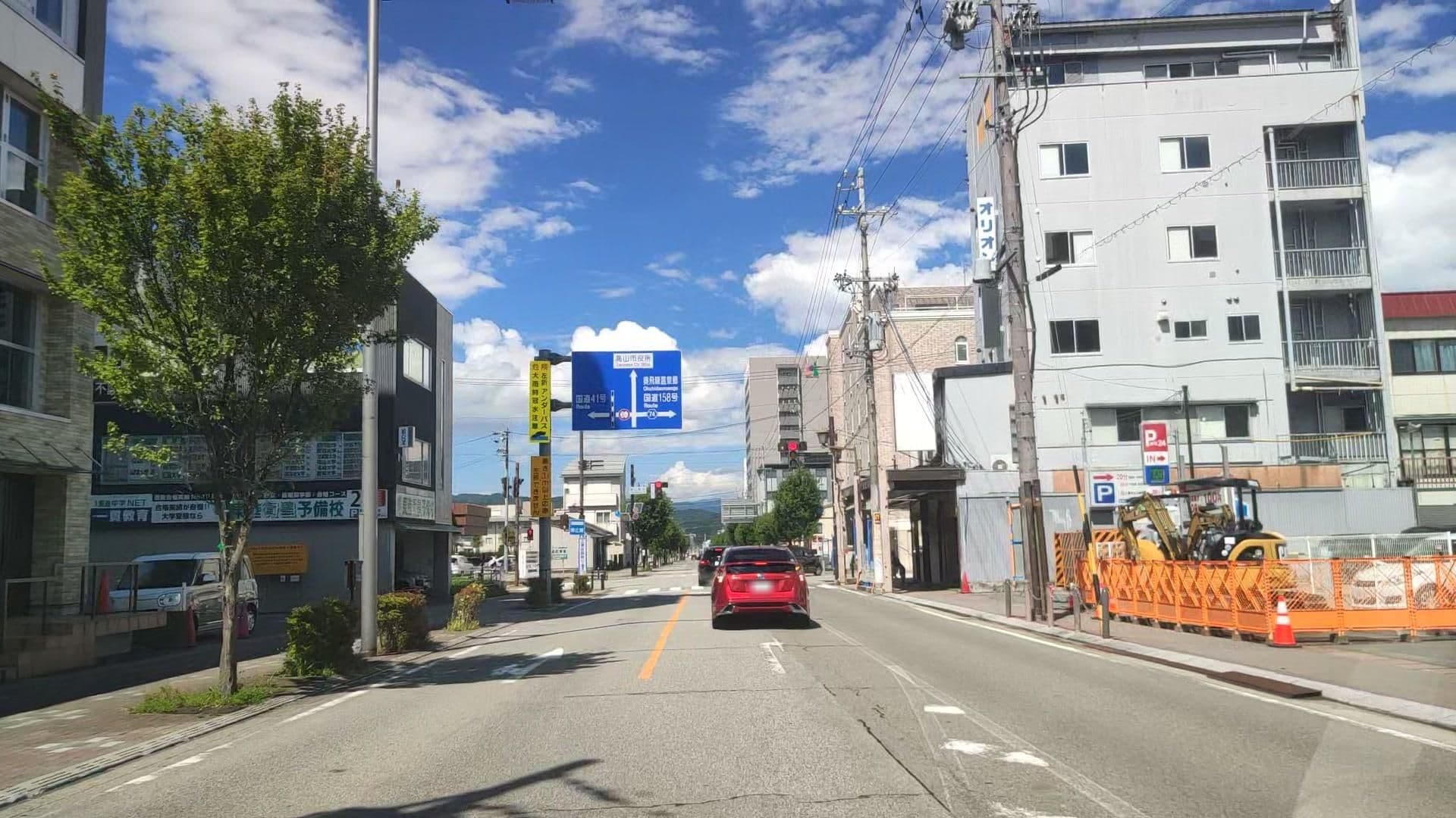 Street view near レジデンスホテル 高山駅前, Takayama — © drivephotograph (CC BY-SA · Mapillary)