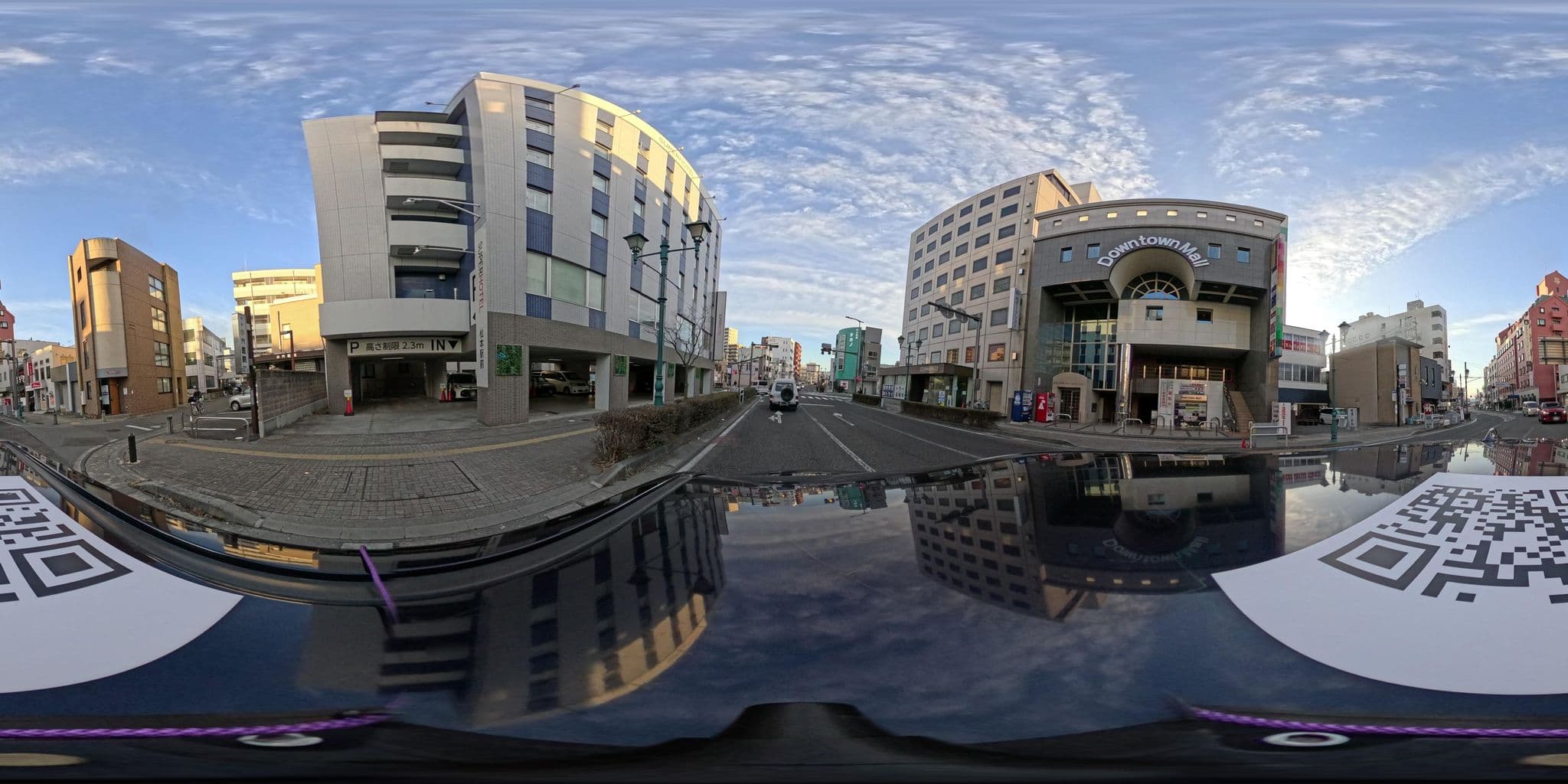 Street view near スーパーホテル松本駅前, Matsumoto — © yumechan (CC BY-SA · Mapillary)