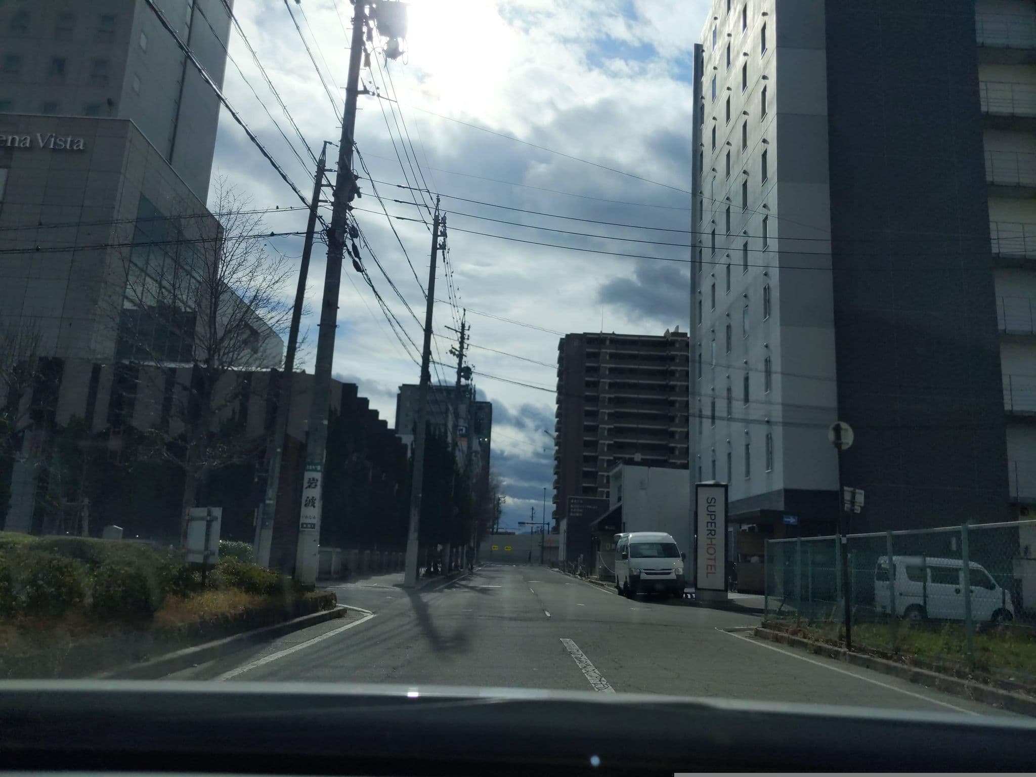 Street view near スーパーホテル松本天然温泉, Matsumoto — © komoronokaze (CC BY-SA · Mapillary)