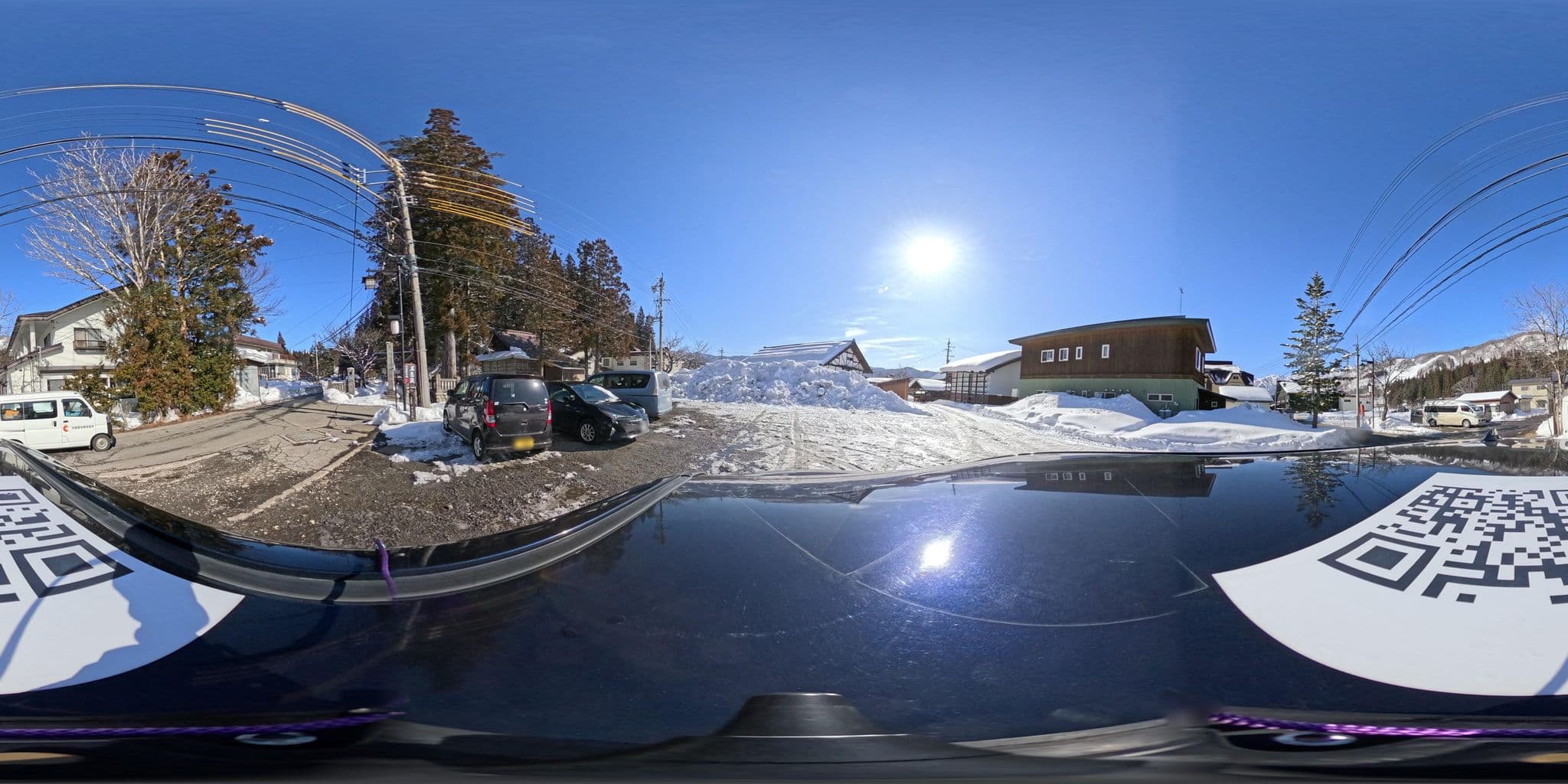 Street view near 岩岳荘, Hakuba — © yumechan (CC BY-SA · Mapillary)