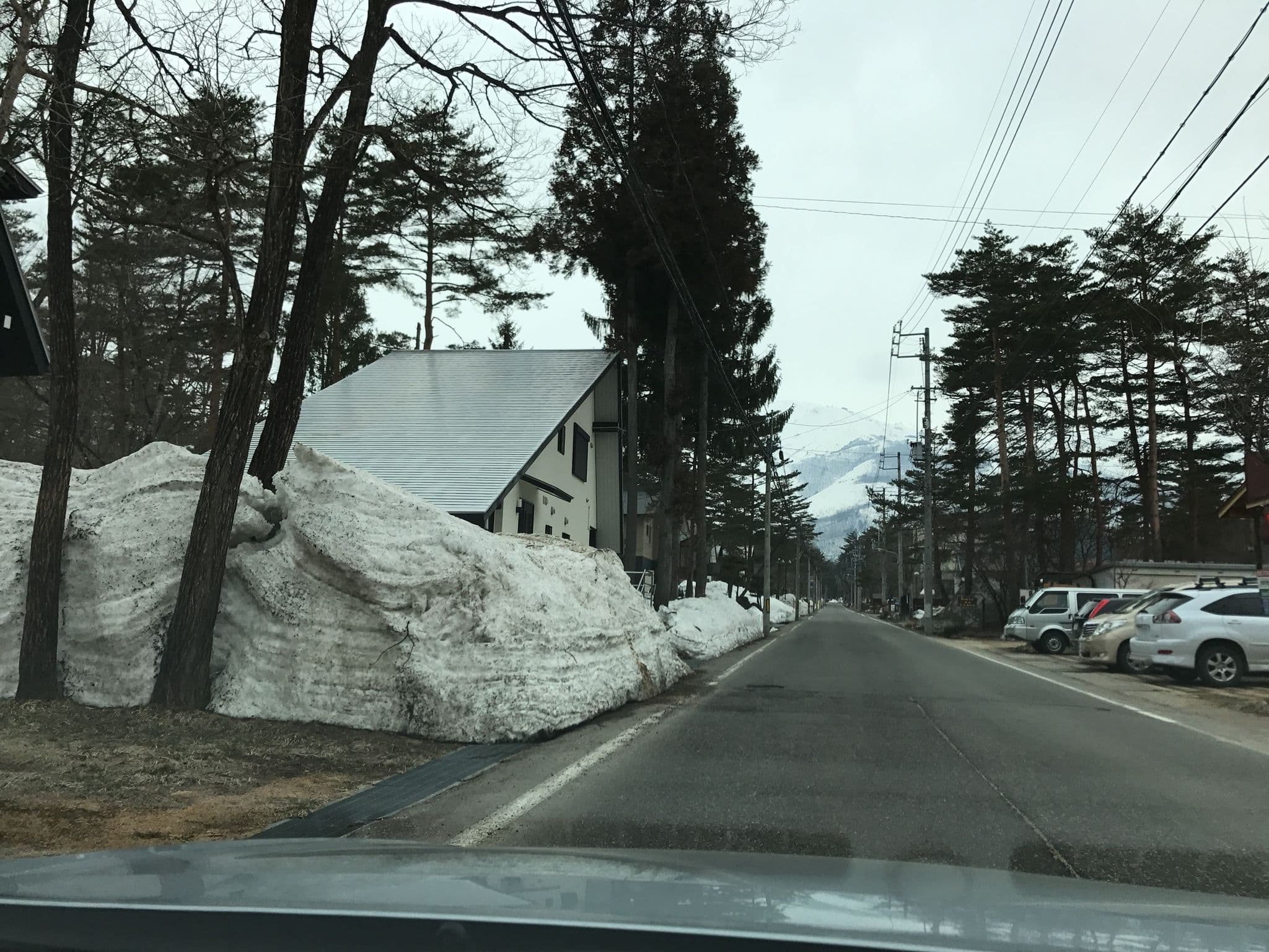 Street view near 流星花園 Hakuba Valley Pension, Hakuba — © nishiokya (CC BY-SA · Mapillary)