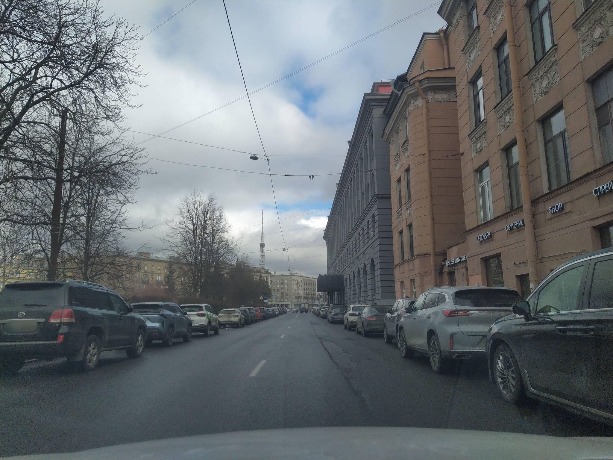 Street view near Sleep Inn, Petrogradka — © ser9ei999 (CC BY-SA · Mapillary)