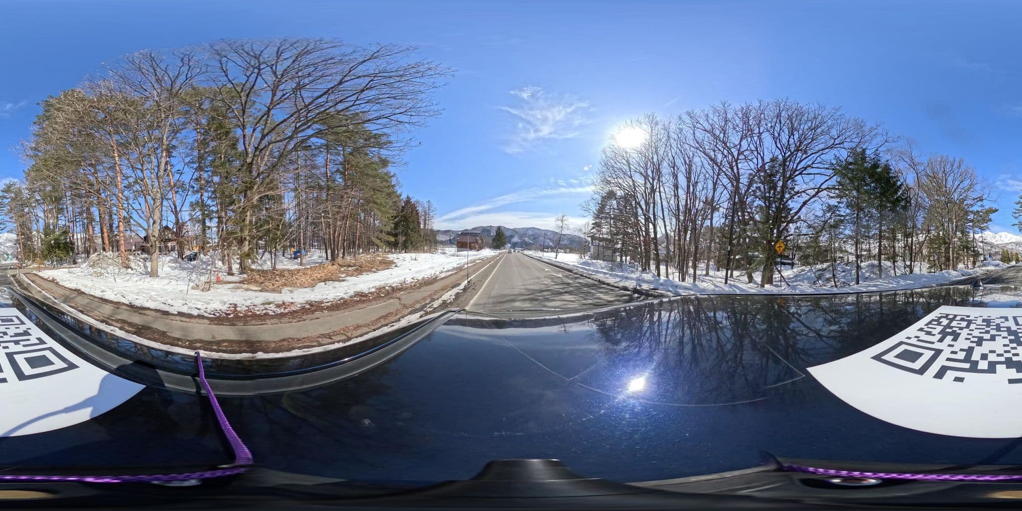 Street view near ペンションノスタルジア, Hakuba — © yumechan (CC BY-SA · Mapillary)
