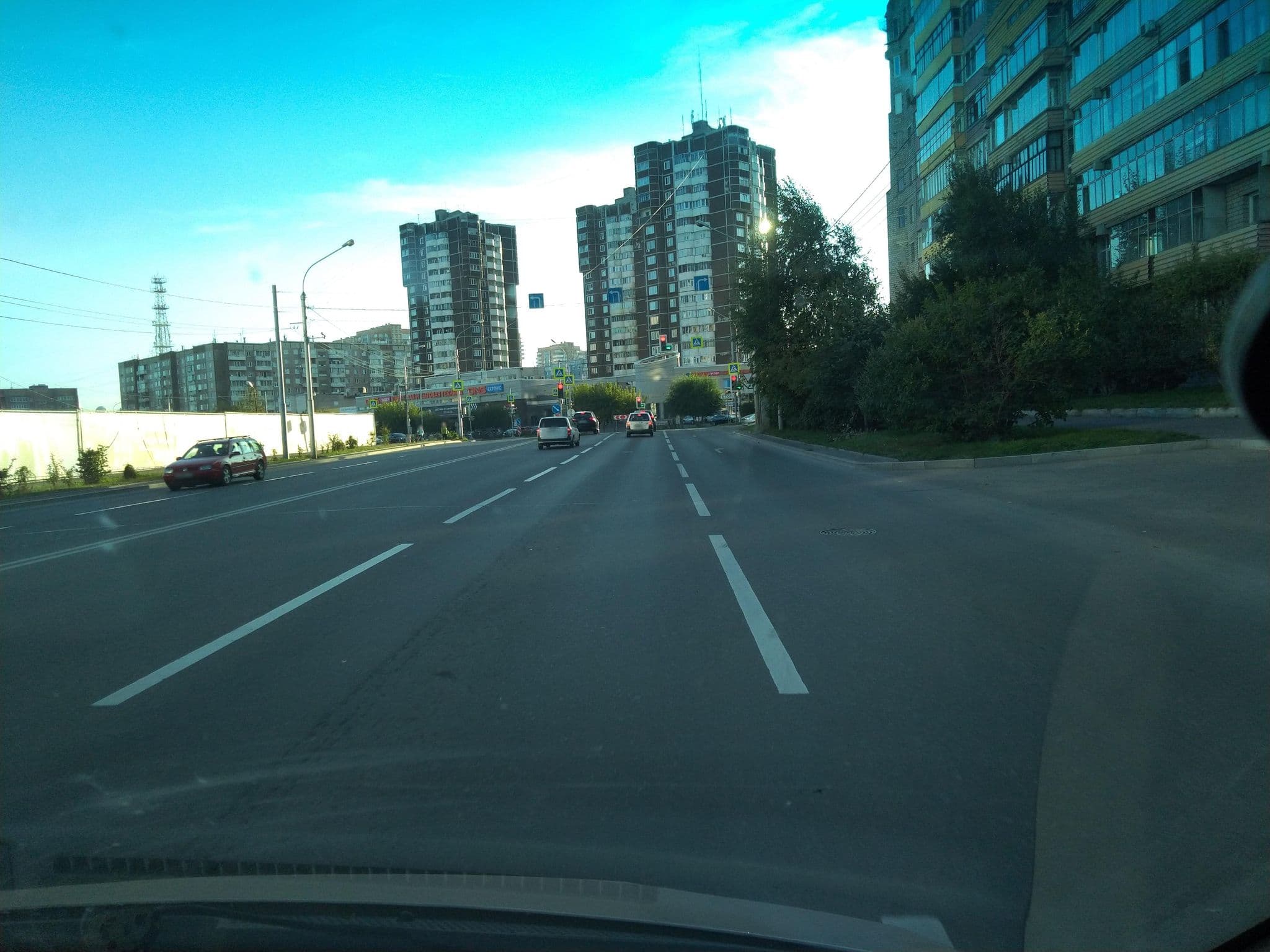 Street view near Крассталкер офис 2, Krasnoyarsk — © romanf748 (CC BY-SA · Mapillary)