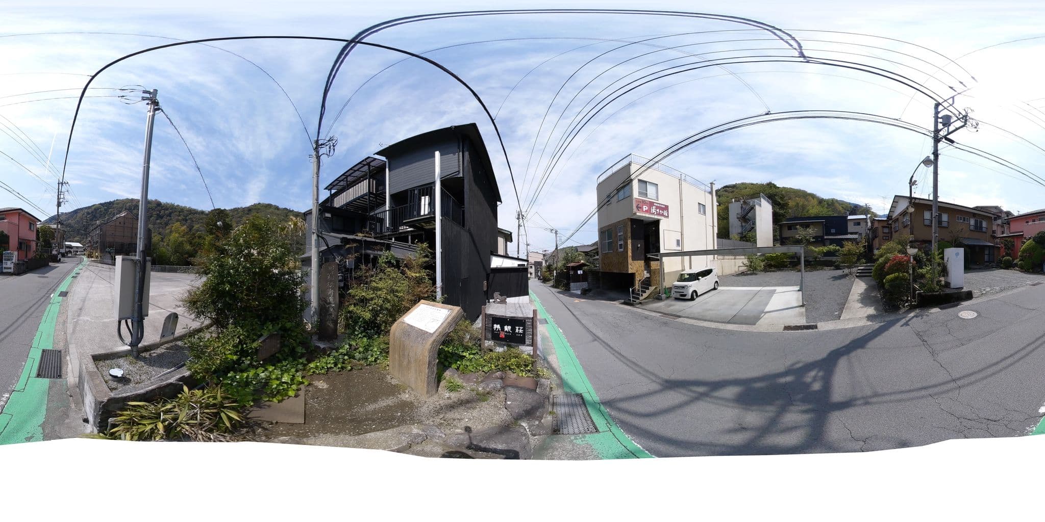 Street view near 静観荘, Hayakawa — © okadatsuneo (CC BY-SA · Mapillary)