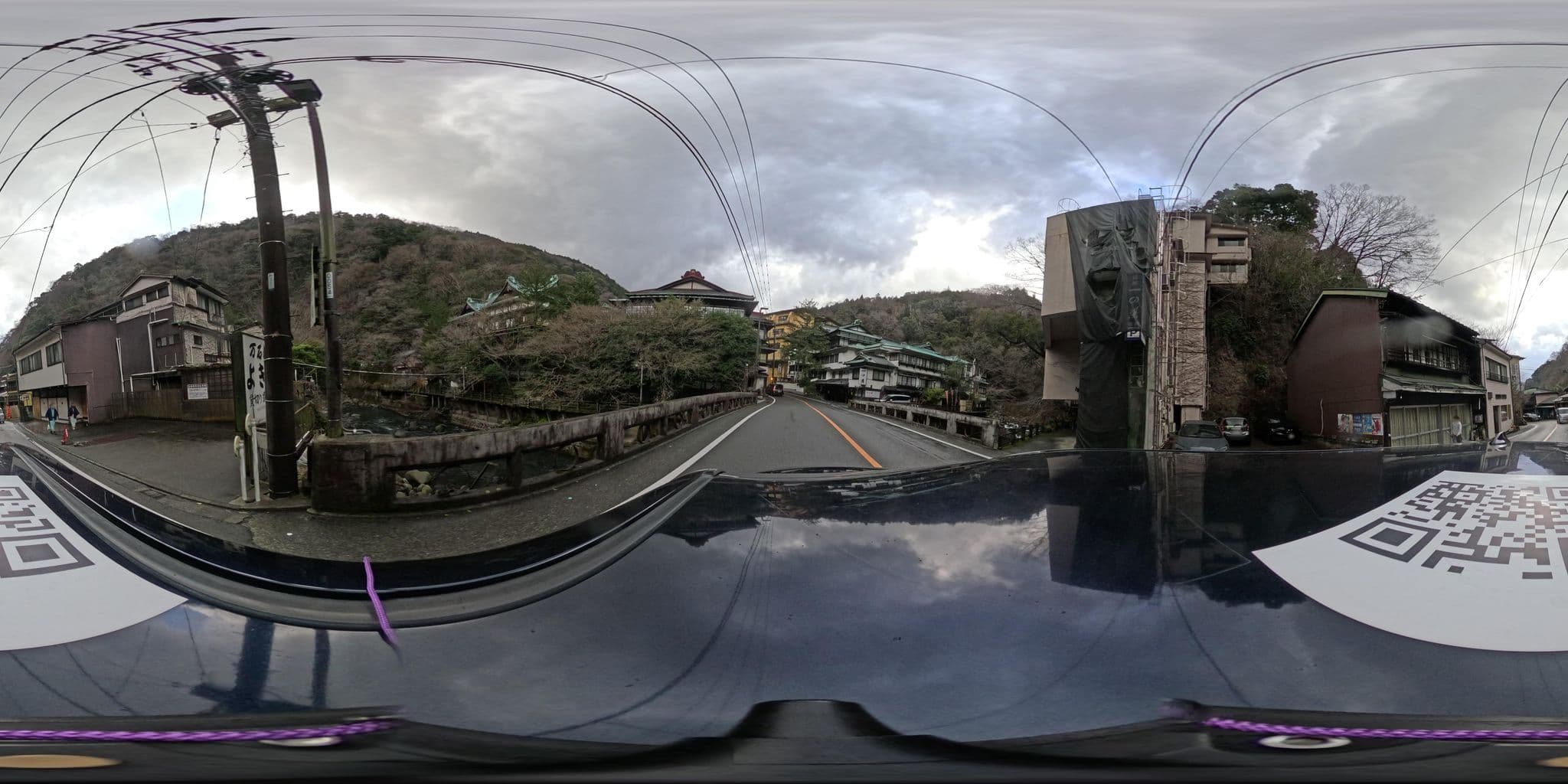 Street view near 万石の湯 よきや, Hayakawa — © yumechan (CC BY-SA · Mapillary)