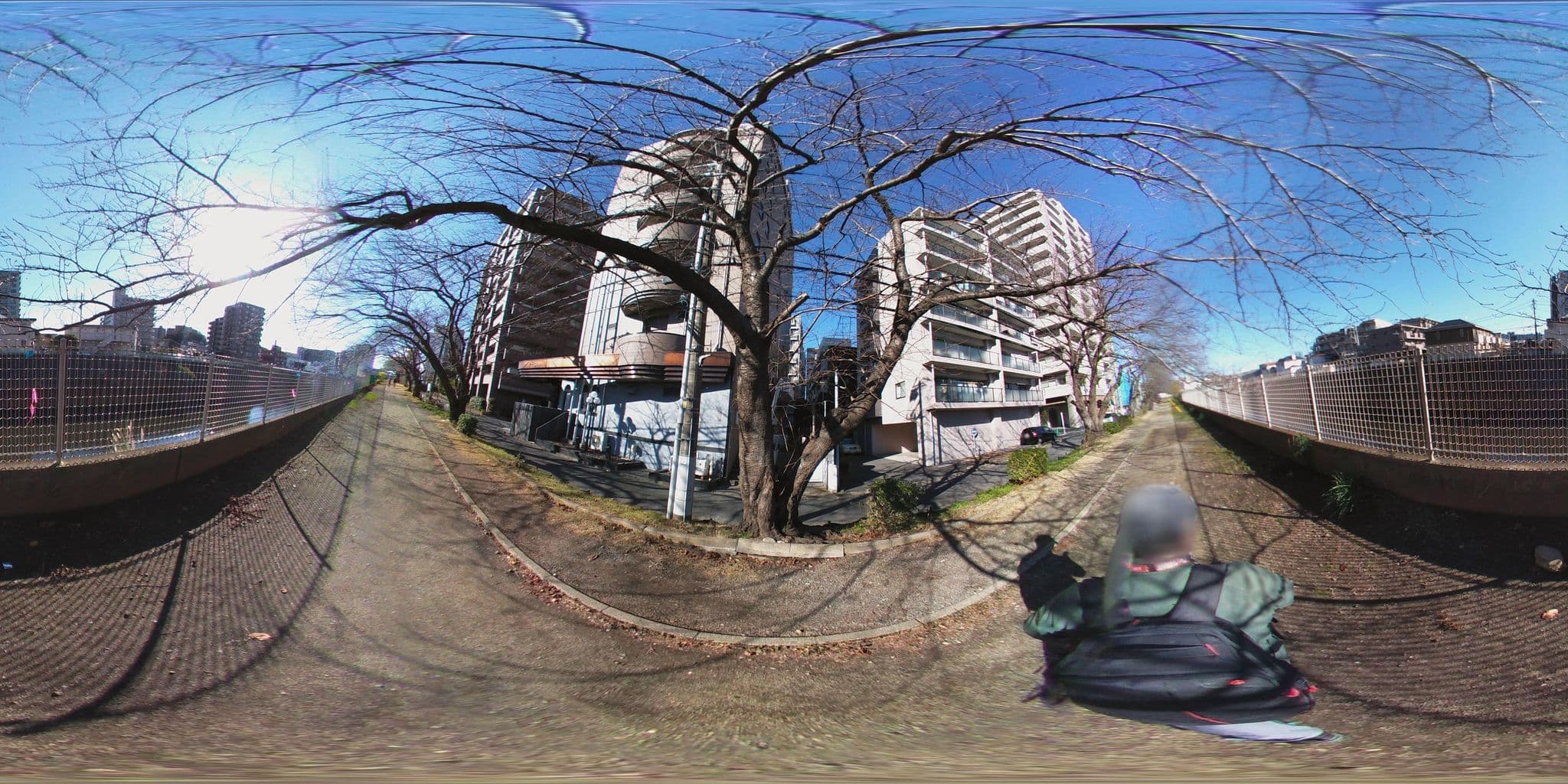 Street view near 藤沢ホテル (Fujisawa Hotel), Fujisawa — © mura (CC BY-SA · Mapillary)