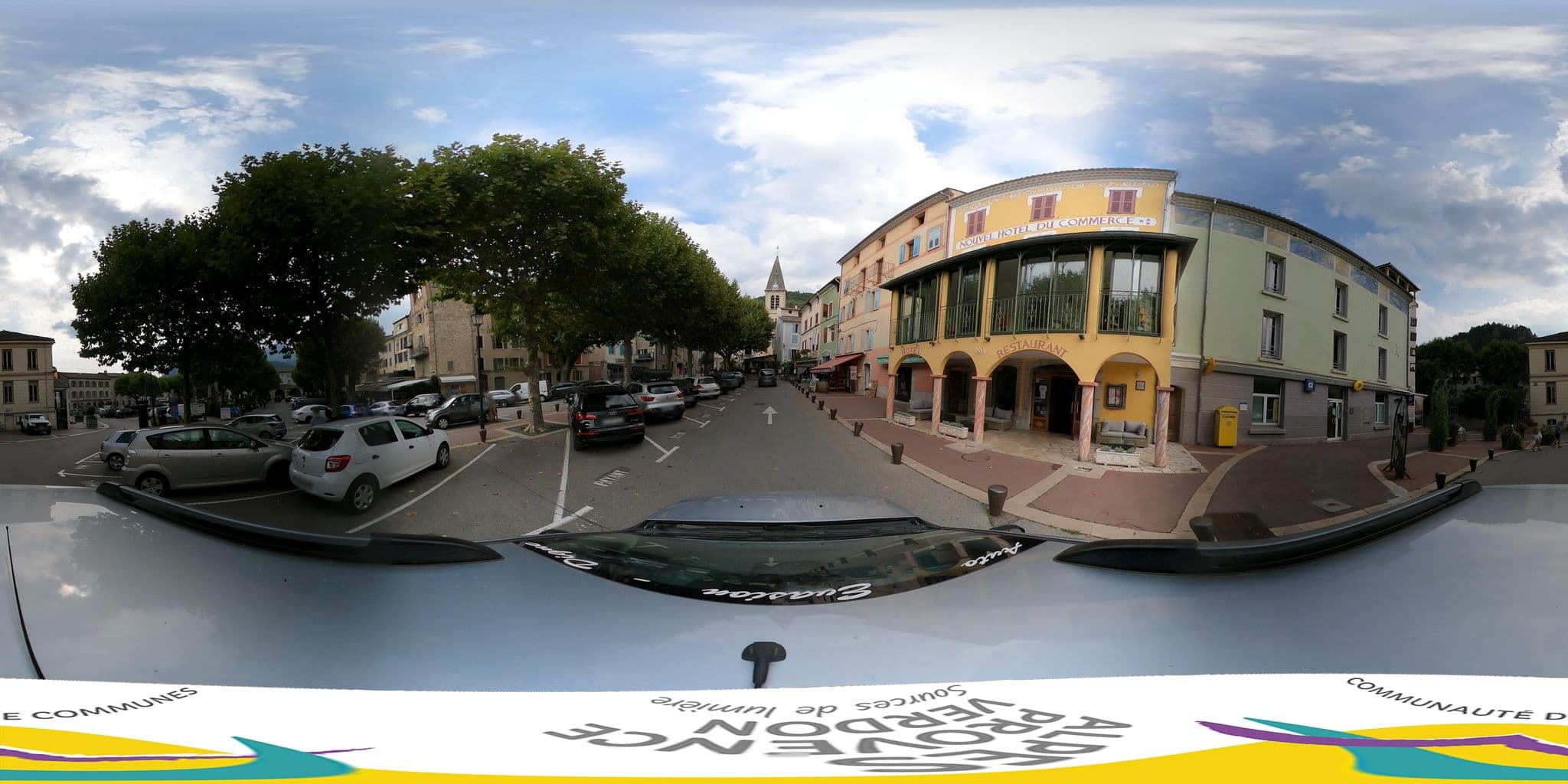 Street view near Nouvel Hotel du Commerce, Annot — © germain83 (CC BY-SA · Mapillary)
