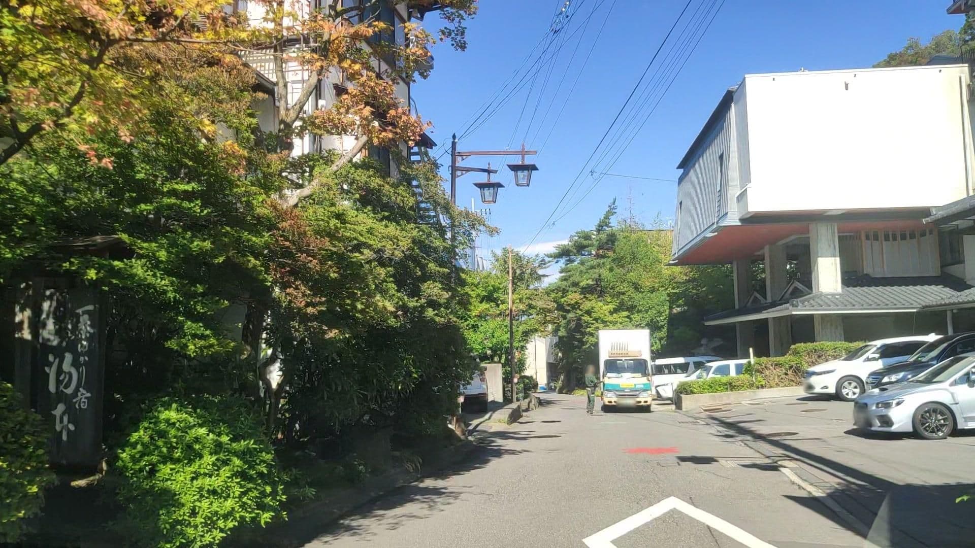 Street view near よろづや旅館, Nakayama — © drivephotograph (CC BY-SA · Mapillary)