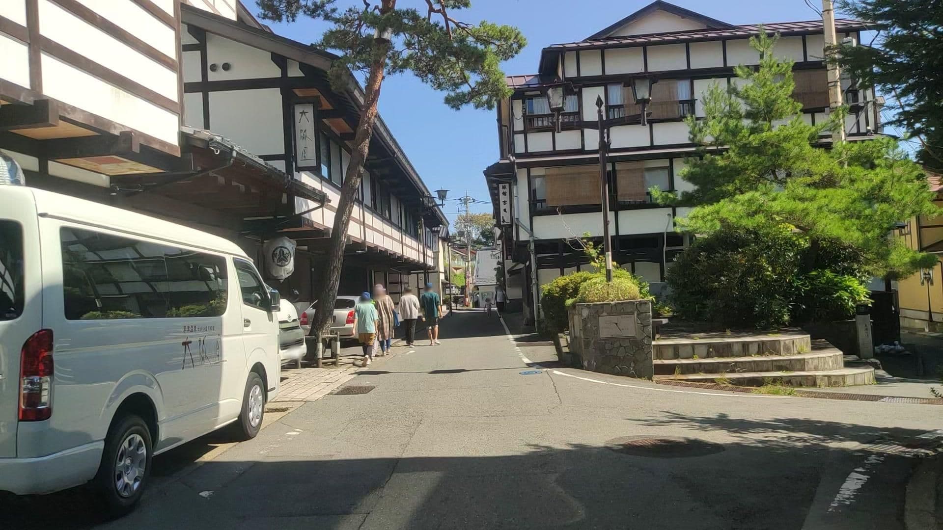 Street view near 松村屋旅館, Naganohara — © drivephotograph (CC BY-SA · Mapillary)