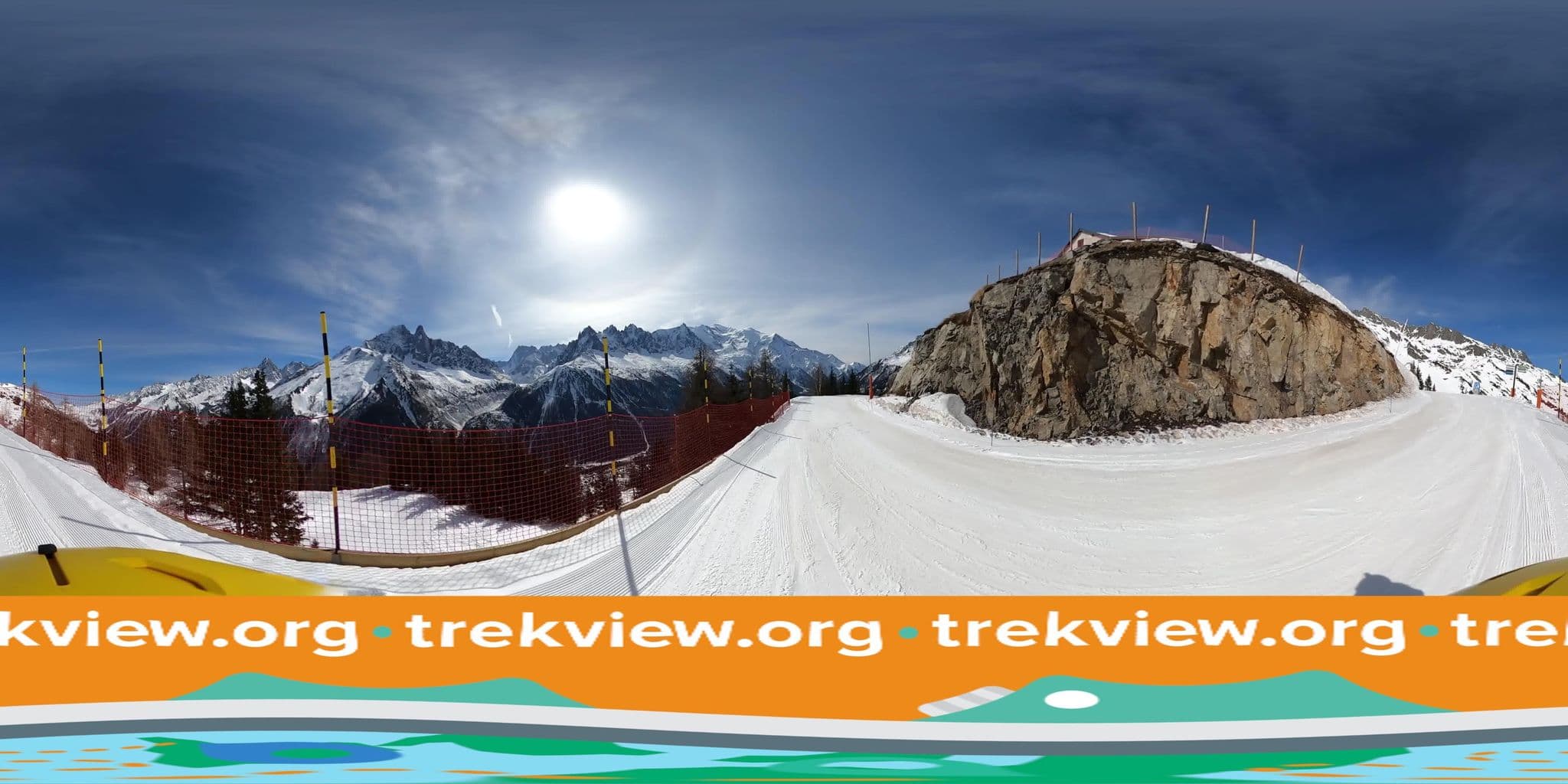 Street view near La Flégère, Chamonix-Mont-Blanc — © trekviewed (CC BY-SA · Mapillary)