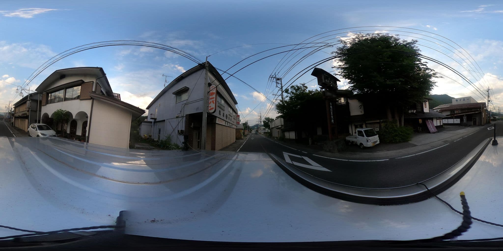 Street view near 梅田屋旅館, Katashina — © Nitta (CC BY-SA · Mapillary)