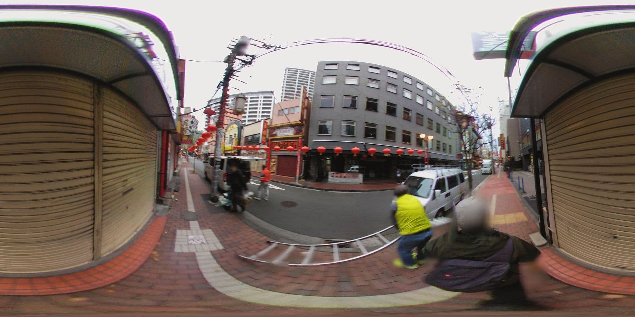 Street view near 東方旅社 HOTEL ORIENTAL, Yokohama — © mura (CC BY-SA · Mapillary)