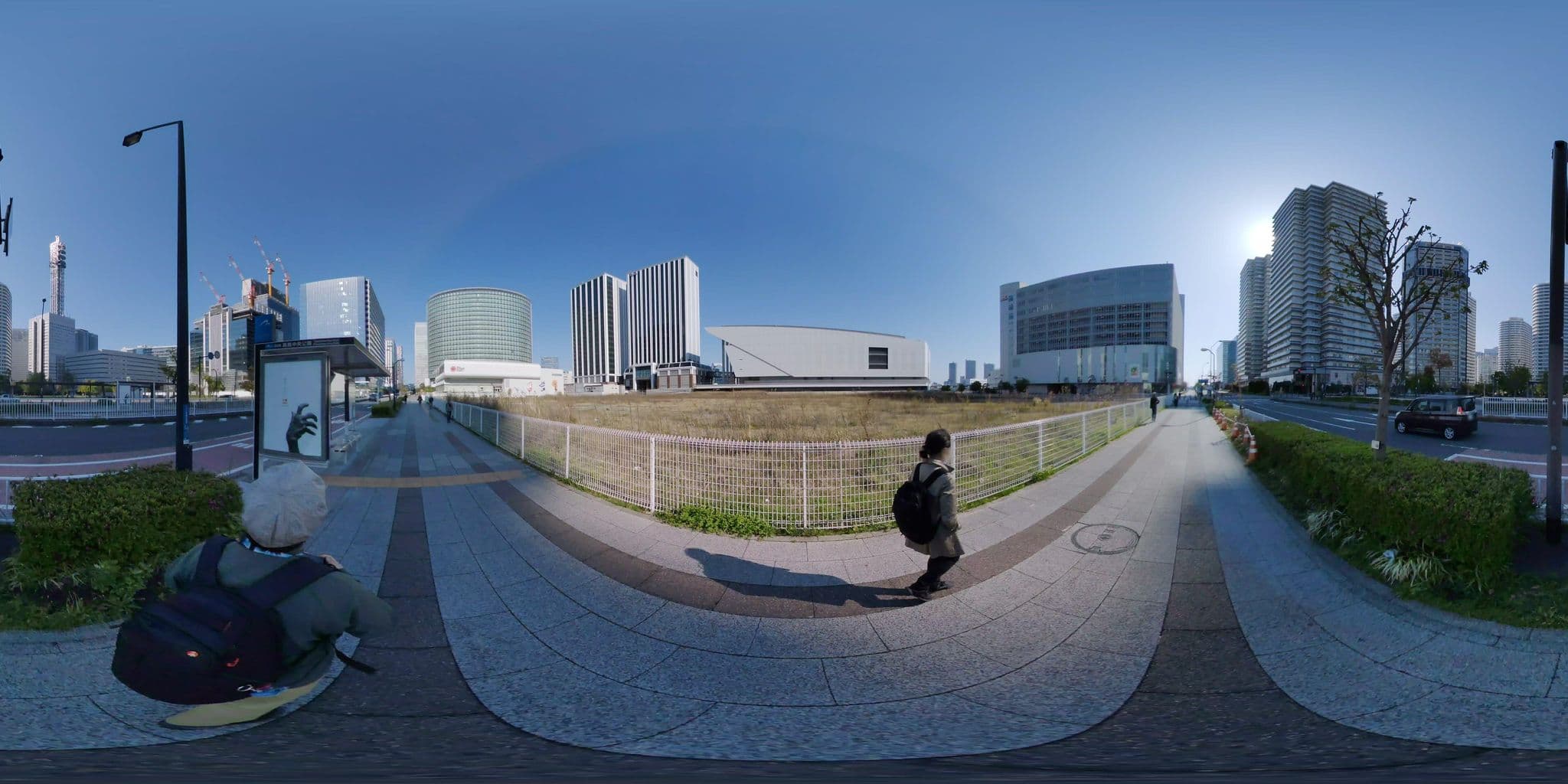 Street view near Marinos Town John, Minatomirai — © mura (CC BY-SA · Mapillary)