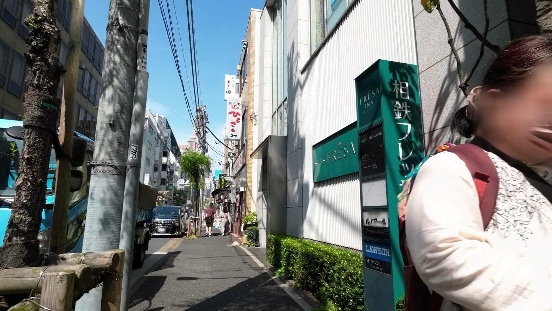 Street view near ホテルサンルート新橋, Shinbashi — © drivephotograph (CC BY-SA · Mapillary)