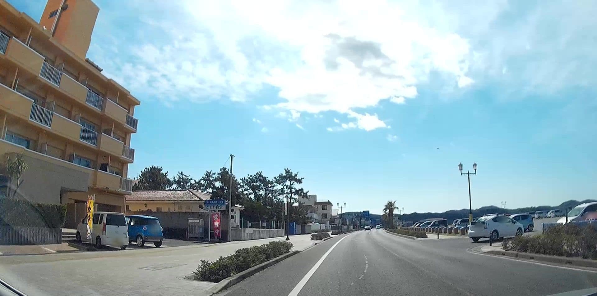 Street view near 海辺の宿 きらく, Tateyama — © caesium (CC BY-SA · Mapillary)