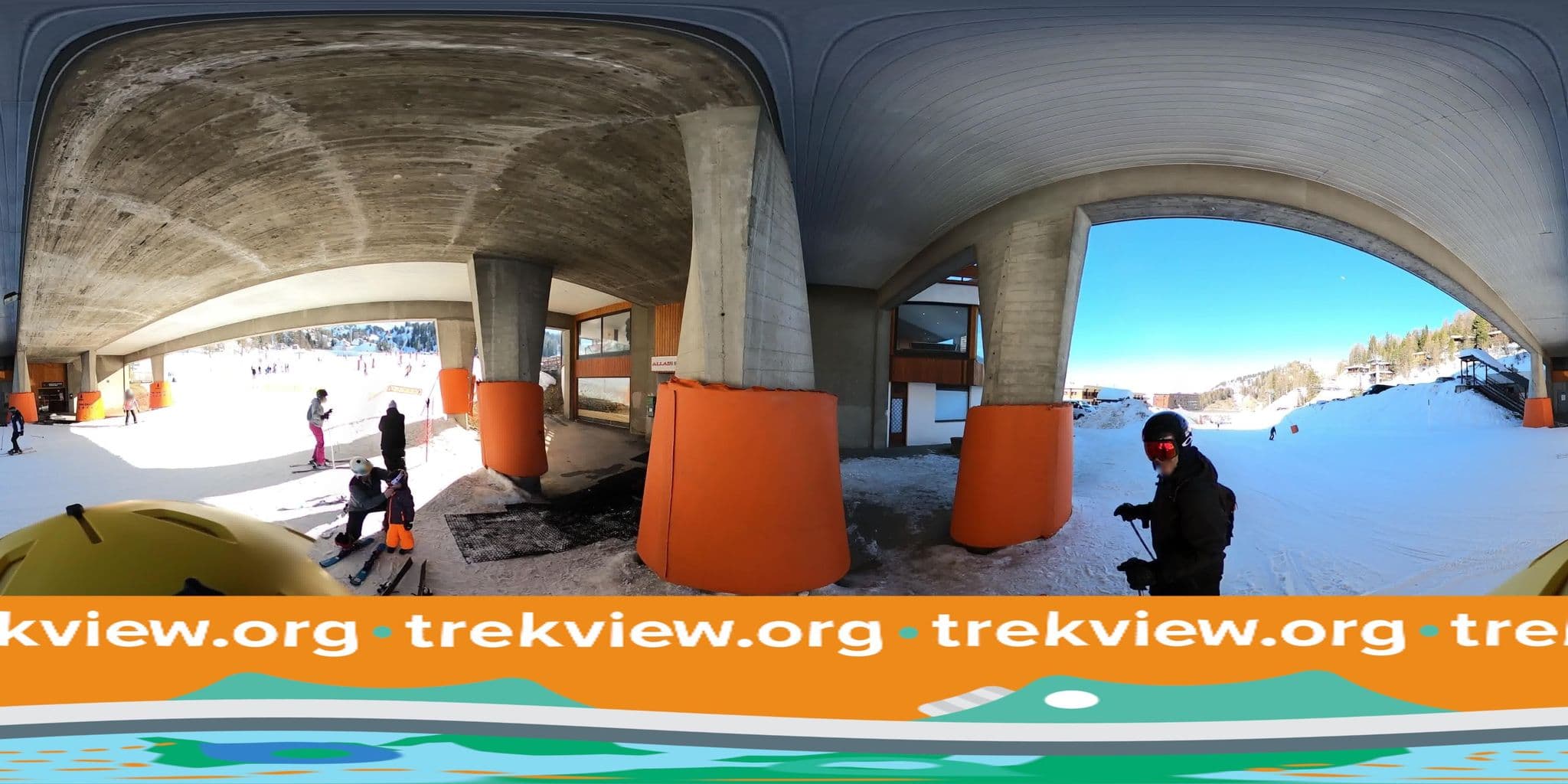 Street view near UCPA Plagne Centre, Belle-Plagne — © trekviewed (CC BY-SA · Mapillary)