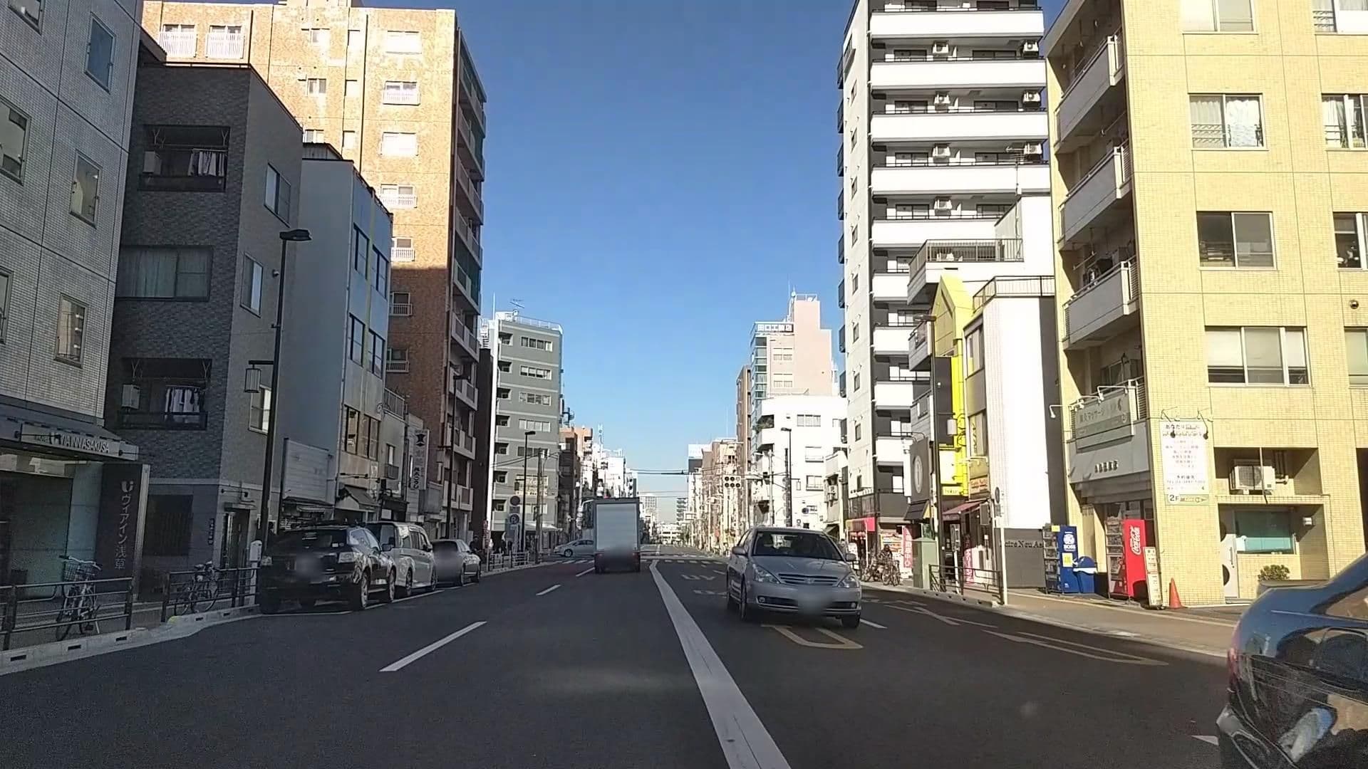 Street view near ホテル浅草三河屋, Asakusa — © drivephotograph (CC BY-SA · Mapillary)