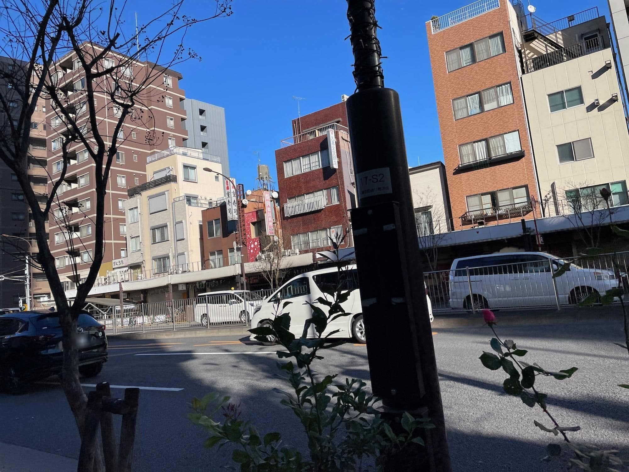 Street view near 浅草ビューホテル, Asakusa — © musashino5 (CC BY-SA · Mapillary)