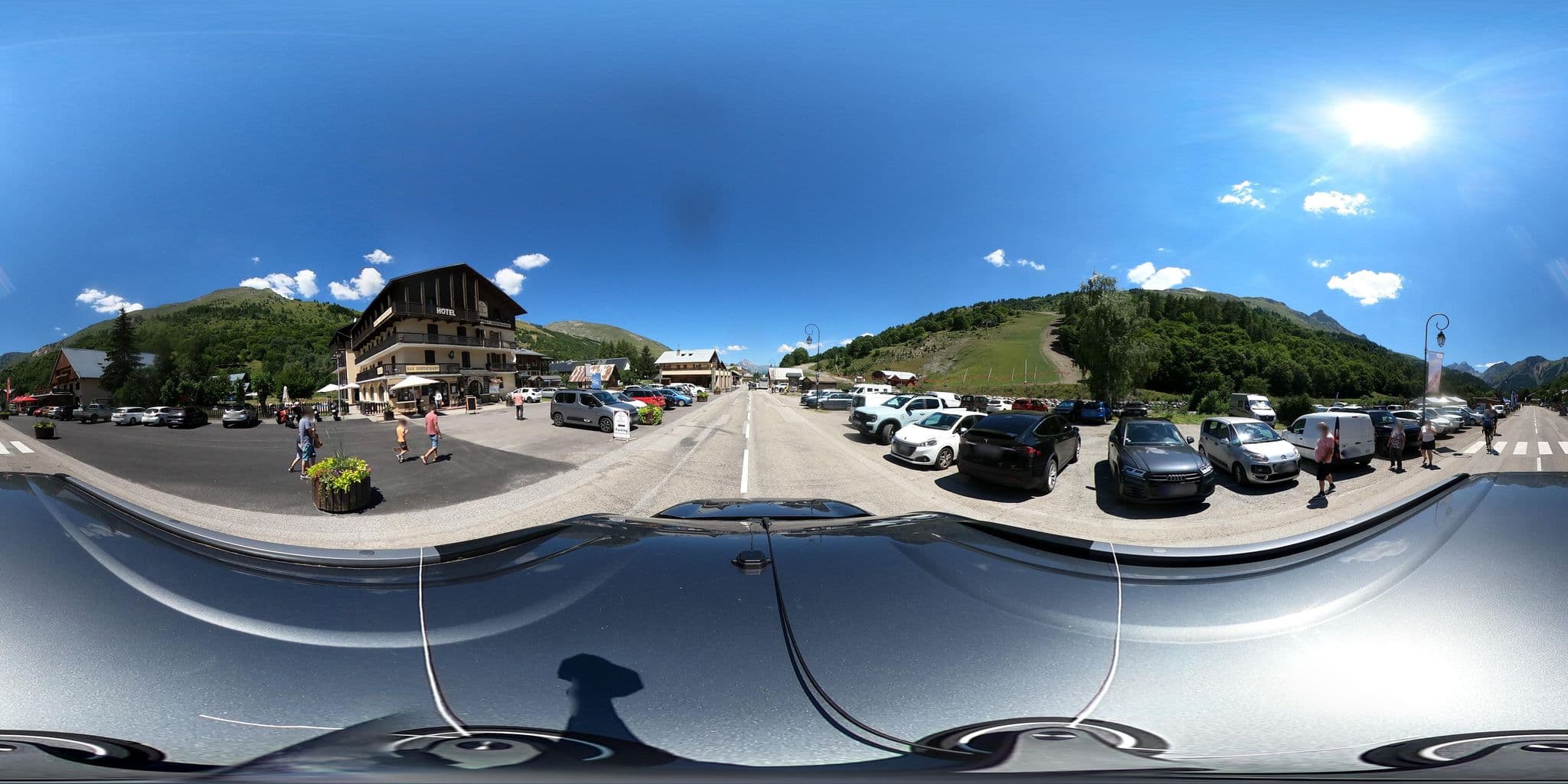 Street view near Le Relais du Galibier, Valloire