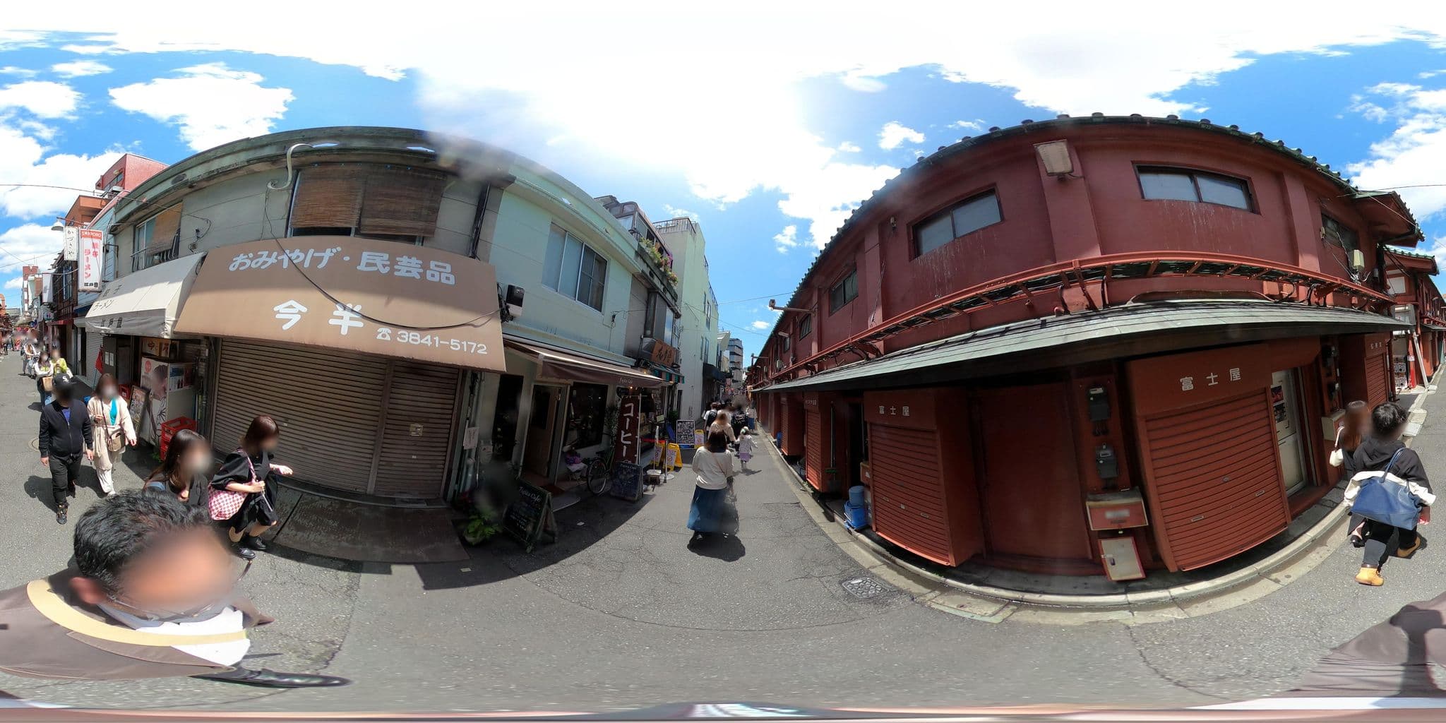 Street view near 旅館 三河屋本店(Mikawaya), Asakusa — © loglogy (CC BY-SA · Mapillary)