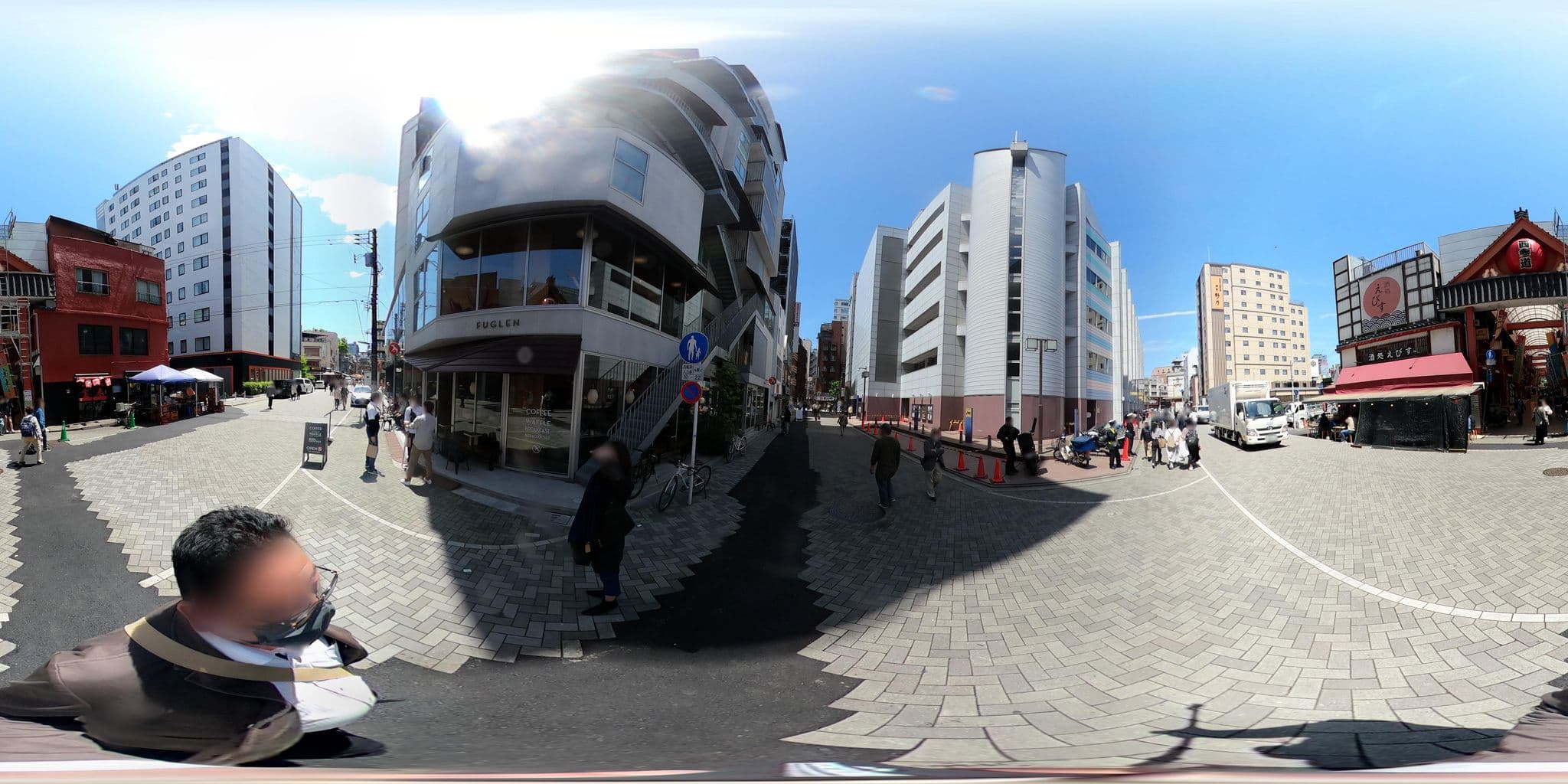 Street view near ナインアワーズ浅草, Asakusa — © loglogy (CC BY-SA · Mapillary)