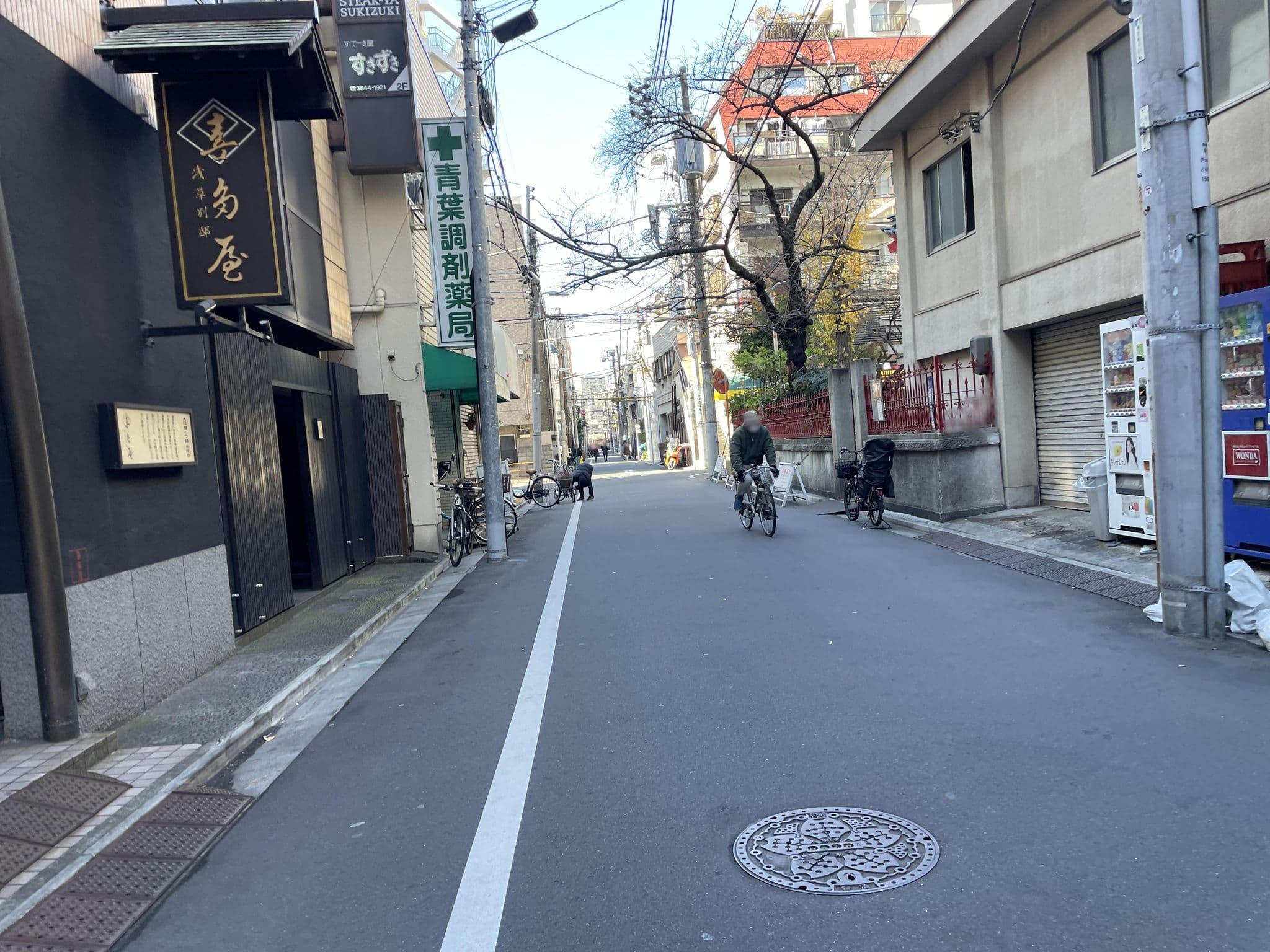 Street view near 白ばら パート1, Asakusa — © musashino5 (CC BY-SA · Mapillary)