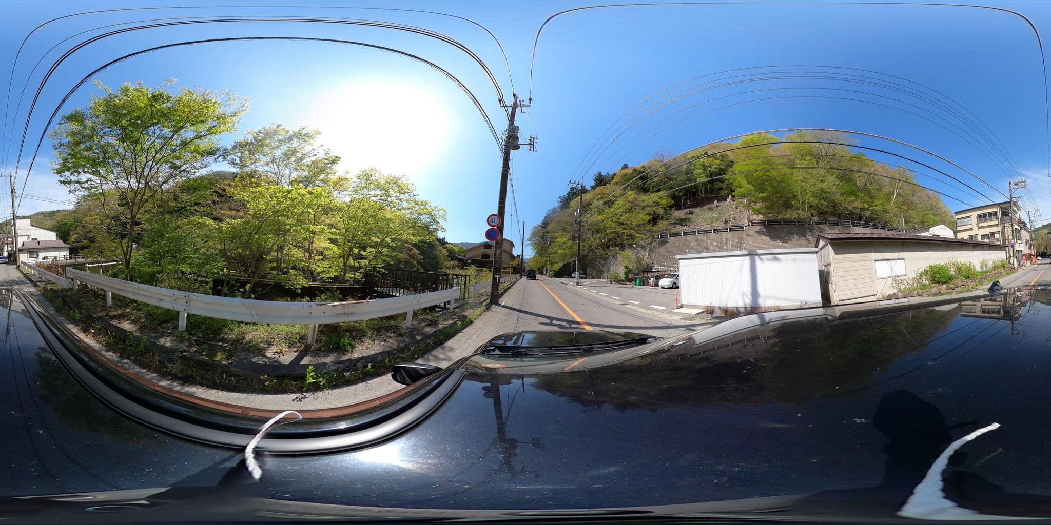 Street view near 湯の花荘, Kinugawa Onsen — © yuki_charo (CC BY-SA · Mapillary)