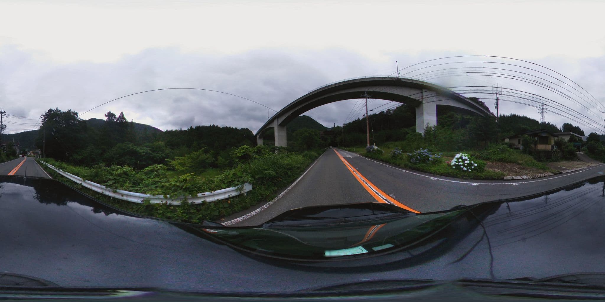 Street view near くつろぎの宿 料理旅館 竜王苑, Kinugawa Onsen — © jmmapiranger (CC BY-SA · Mapillary)