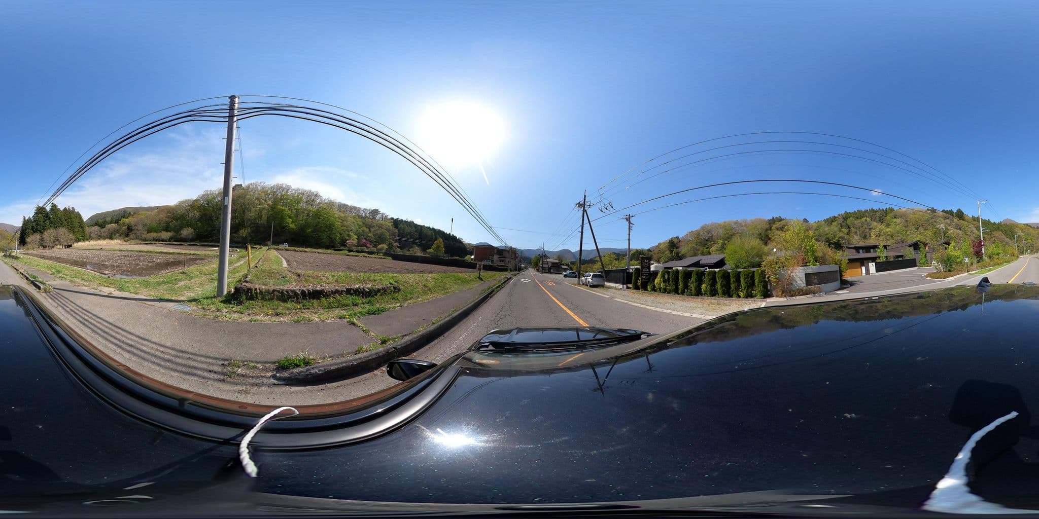 Street view near 離れの宿 楓音, Kinugawa Onsen — © yuki_charo (CC BY-SA · Mapillary)