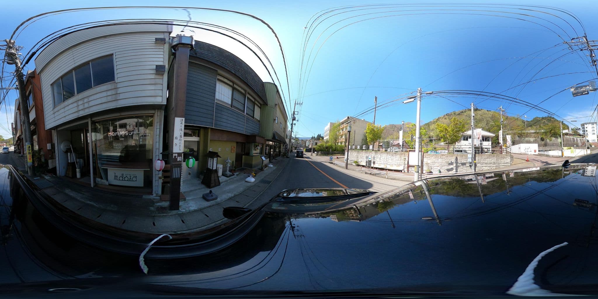 Street view near 秀山閣佐か茂登, Kinugawa Onsen — © yuki_charo (CC BY-SA · Mapillary)