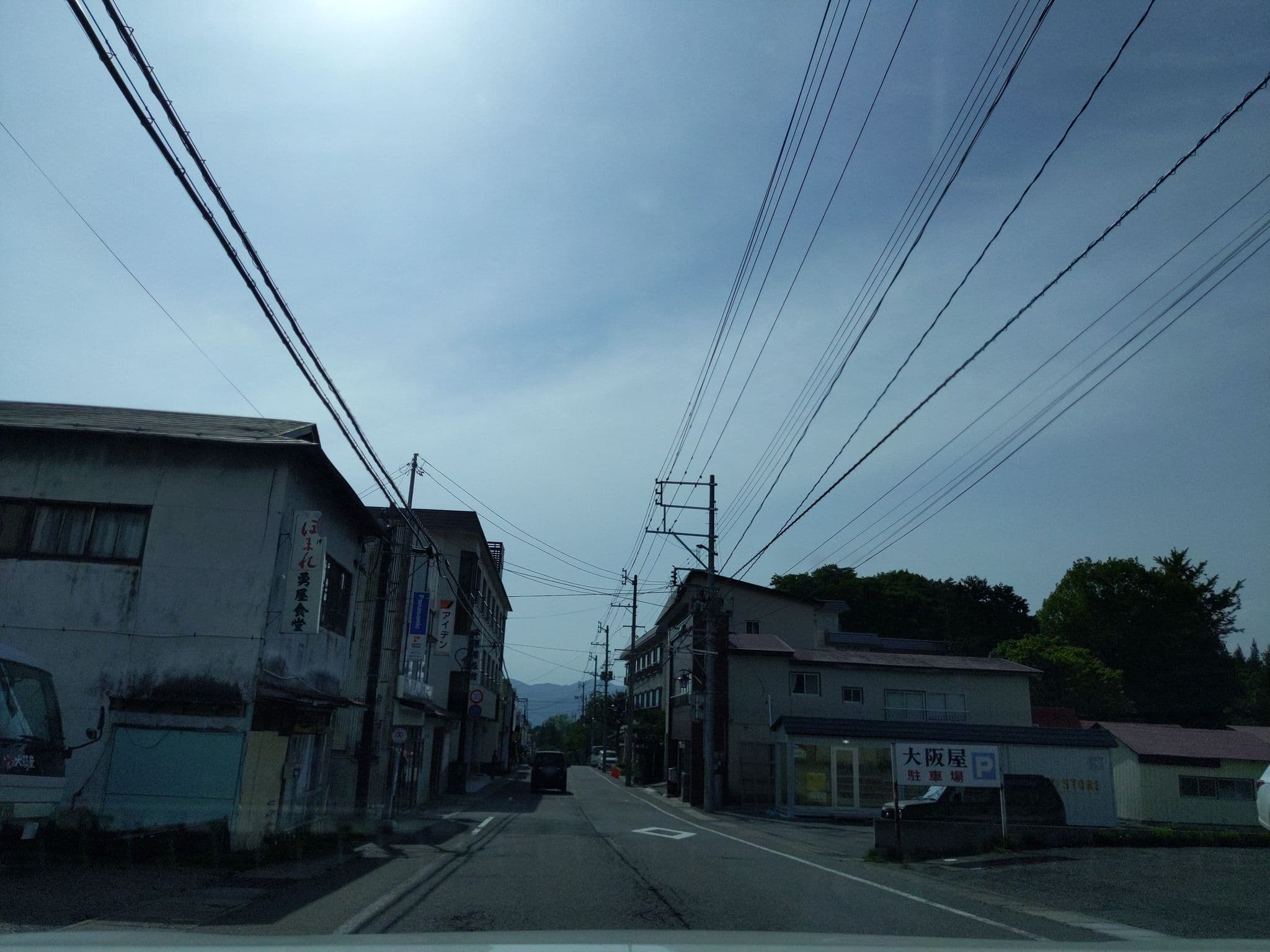 Street view near いろり湯の宿 大阪屋, Inawashiro — © donuzium (CC BY-SA · Mapillary)