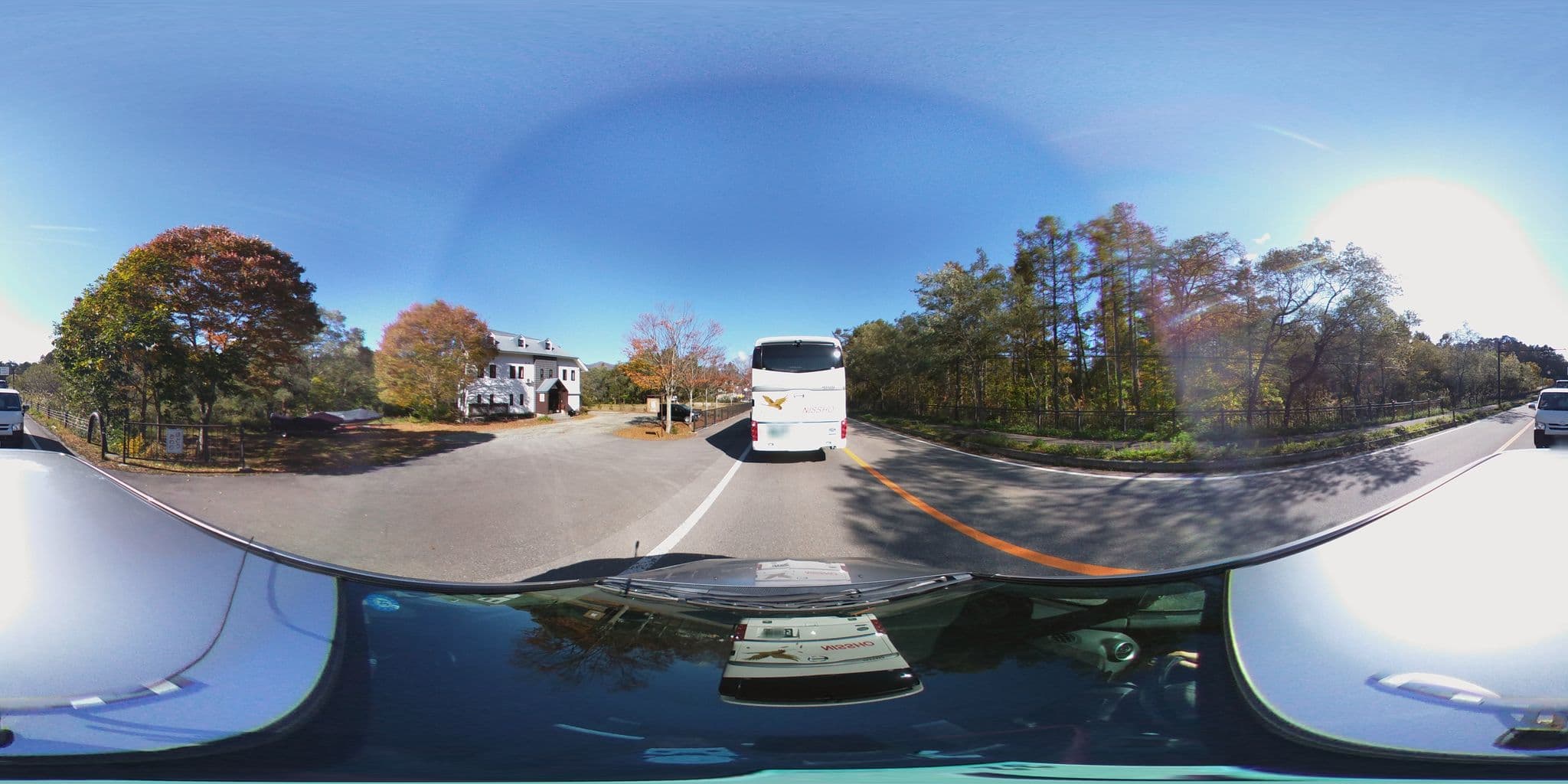 Street view near 裏磐梯高原 ペンション楓, Ōshio — © tm3594 (CC BY-SA · Mapillary)