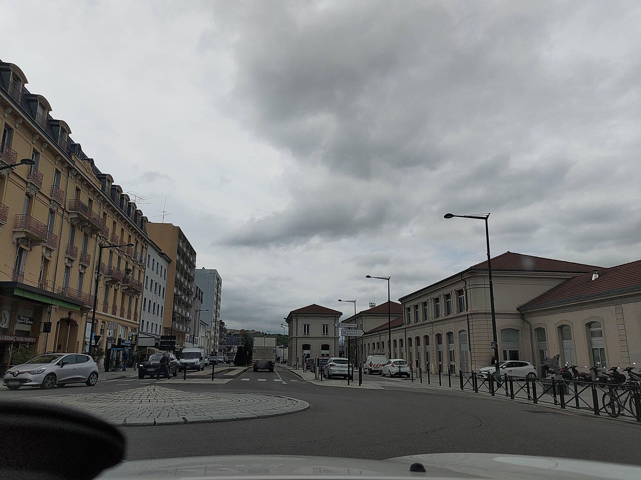 Street view near Hôtel de la Gare, Aix-les-Bains — © MatthieuF4FNE (CC BY-SA · Mapillary)