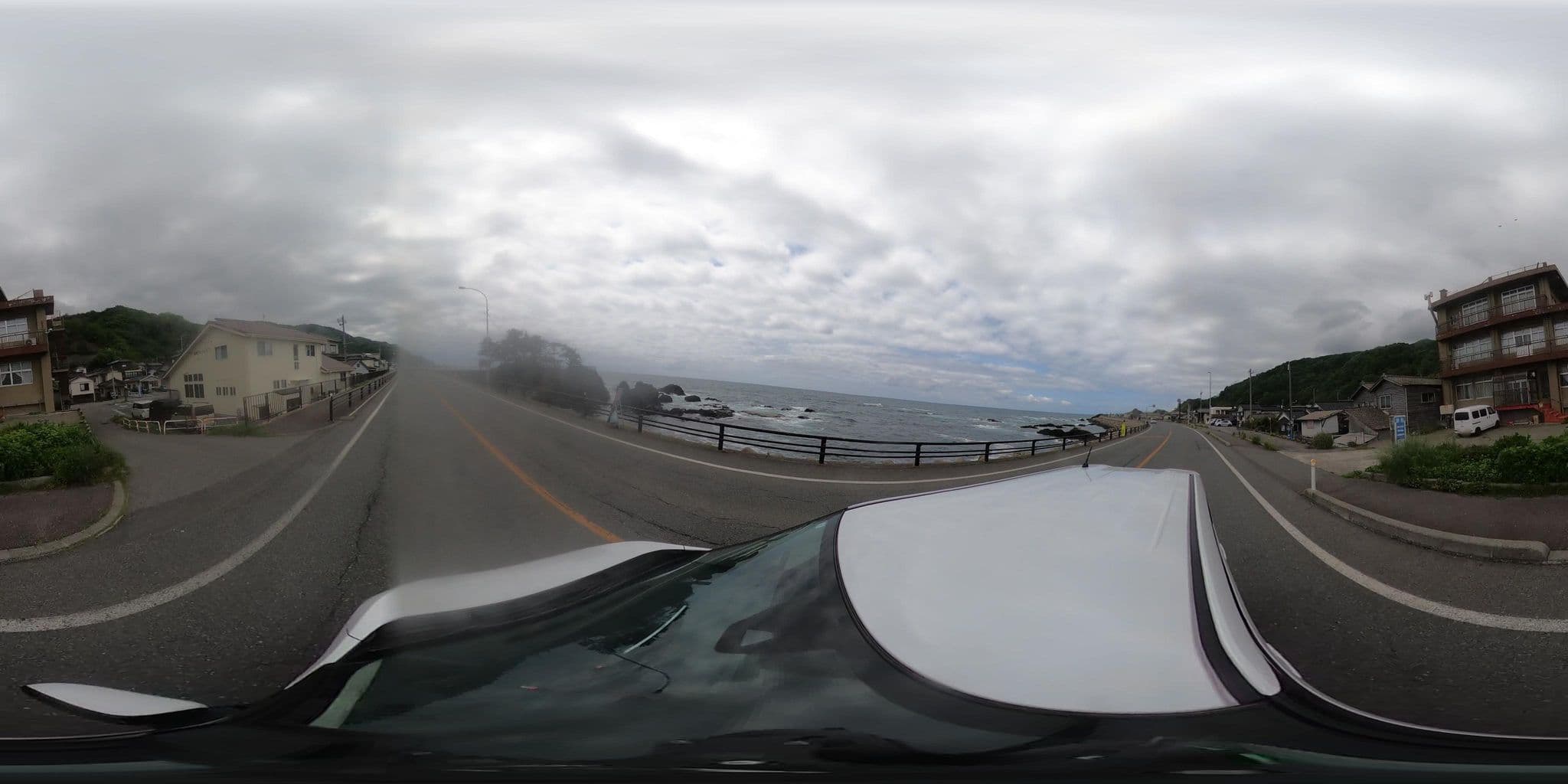 Street view near 三国屋旅館, Tsuruoka — © flashkiwi (CC BY-SA · Mapillary)
