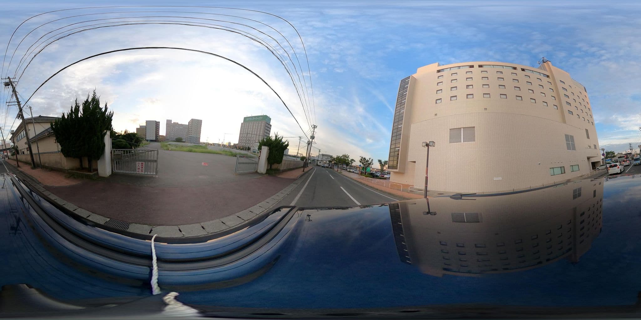 Street view near アパホテル鶴岡駅前, Tsuruoka — © yuki_charo (CC BY-SA · Mapillary)