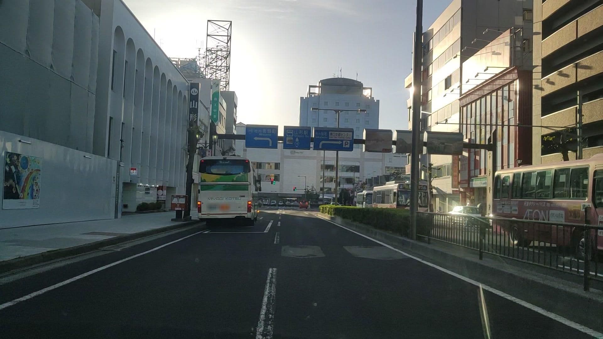 Street view near コンフォートホテル山形, Yamagata — © drivephotograph (CC BY-SA · Mapillary)