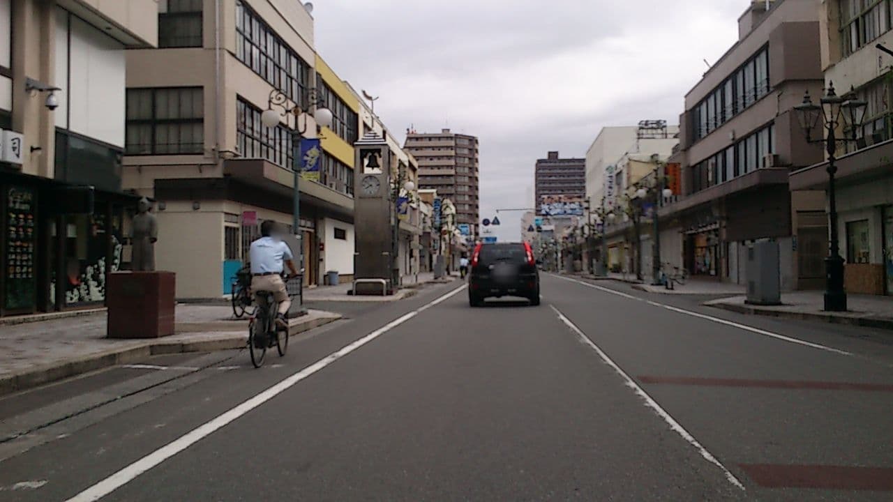 Street view near ホテルクラウンヒルズ山形, Yamagata — © yasunari (CC BY-SA · Mapillary)