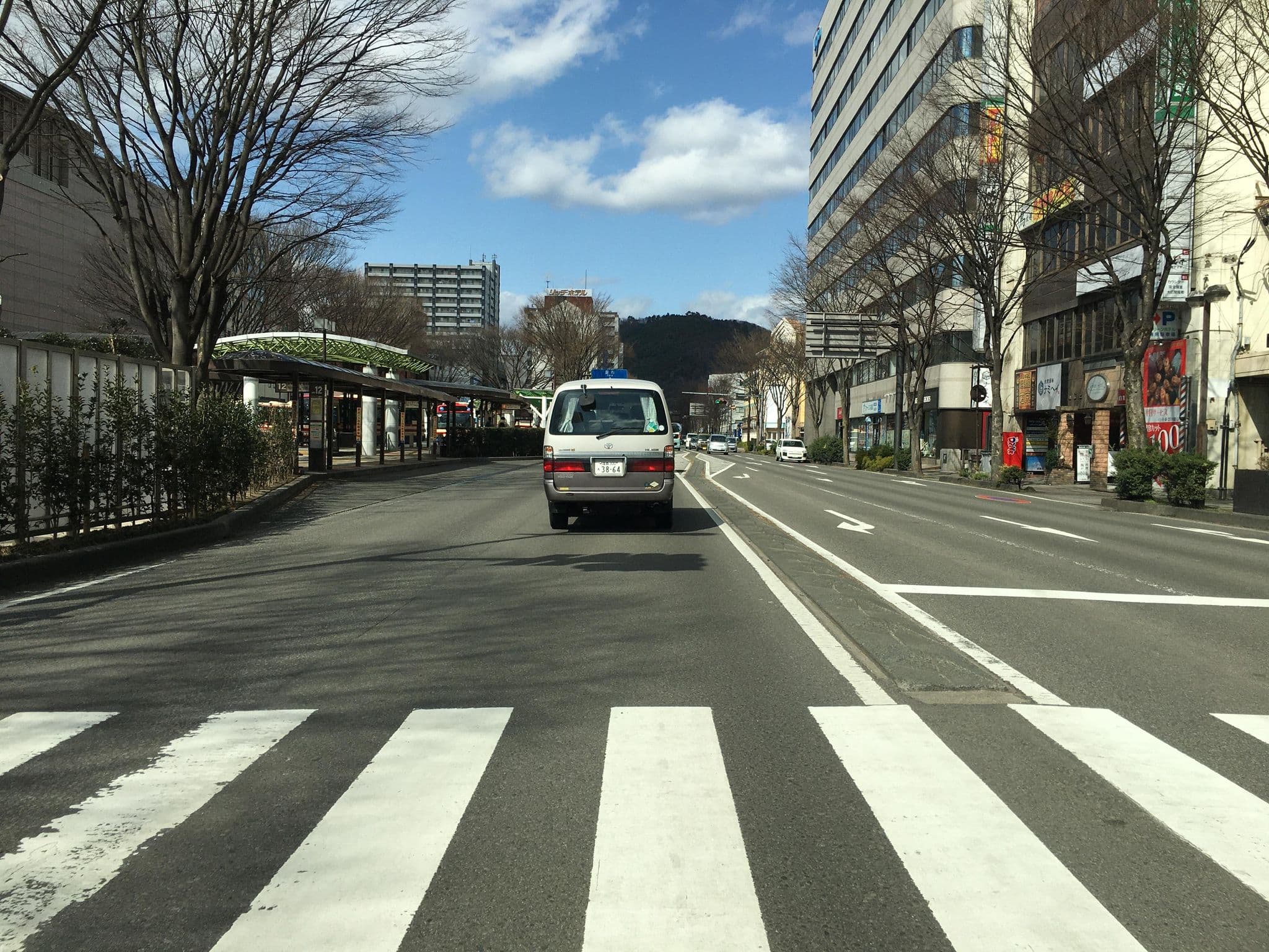 Street view near グリーンホテル福島館, Fukushima — © tometome (CC BY-SA · Mapillary)