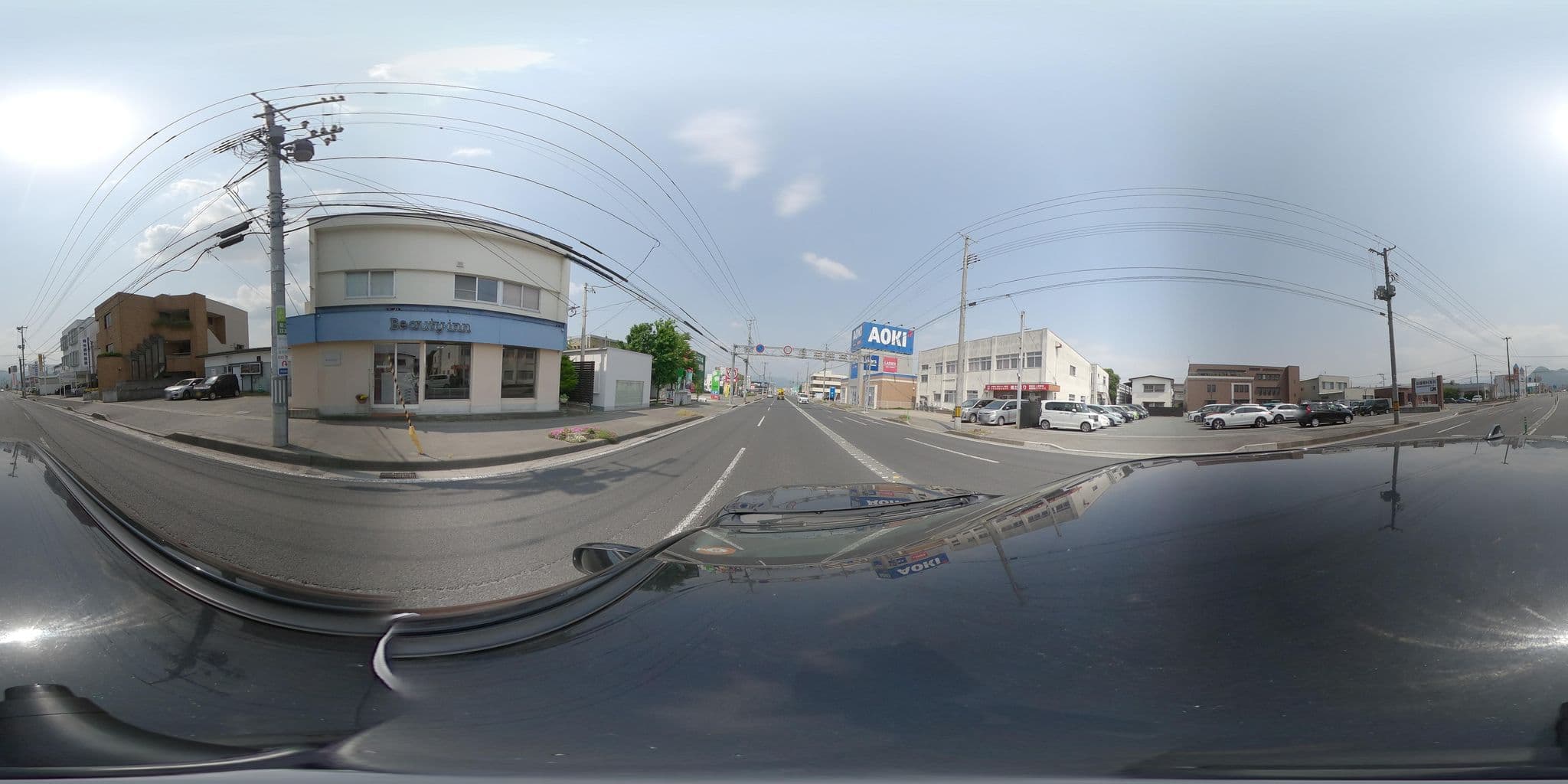 Street view near ホテルセンチュリー山形, Yamagata — © yuki_charo (CC BY-SA · Mapillary)