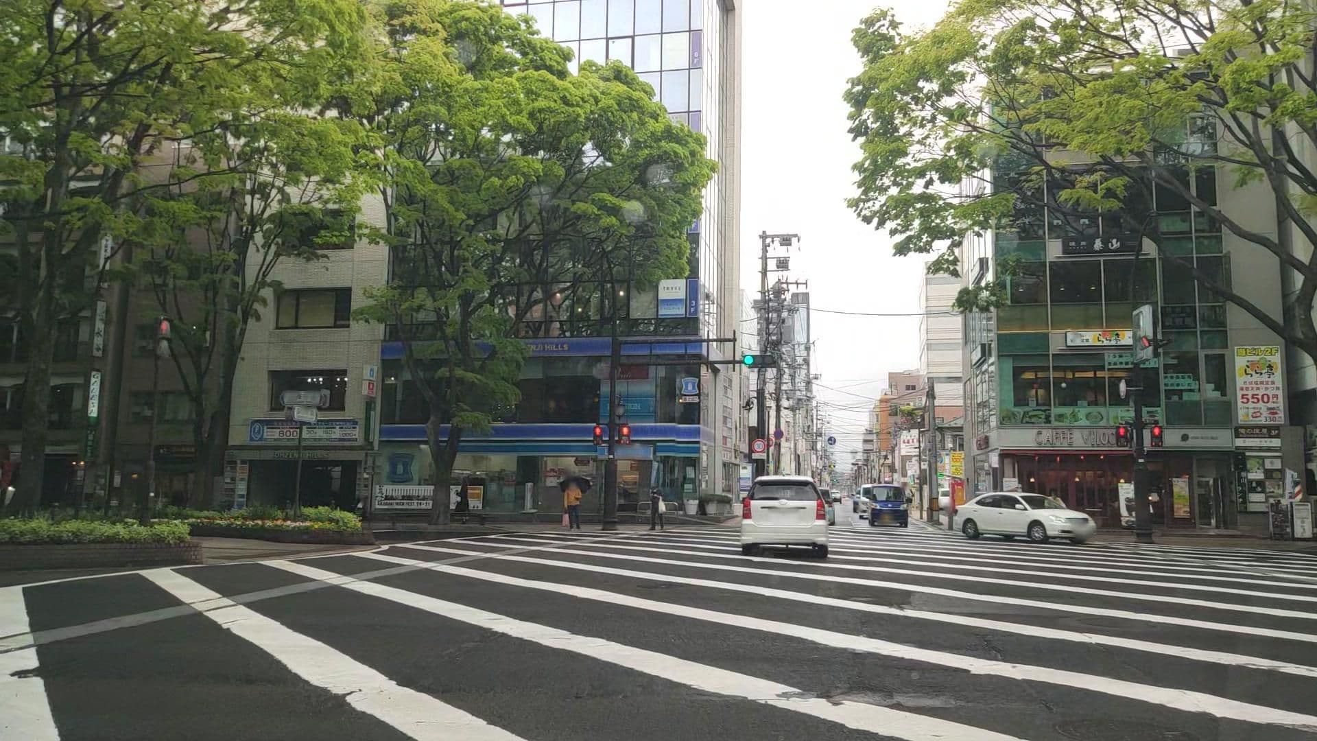 Street view near ホテル定禅寺, Sendai — © drivephotograph (CC BY-SA · Mapillary)