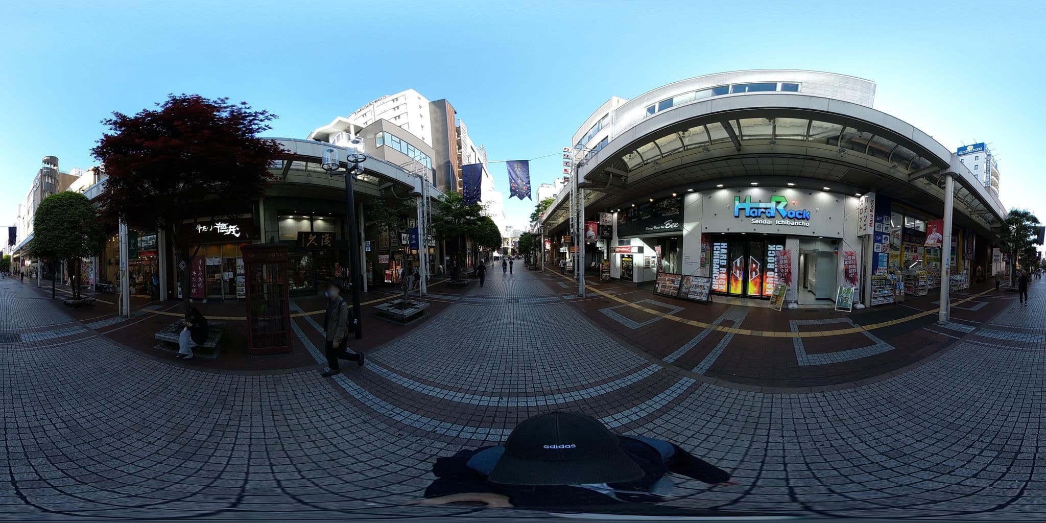 Street view near ホテル アジアンリゾート, Sendai — © xzheng (CC BY-SA · Mapillary)