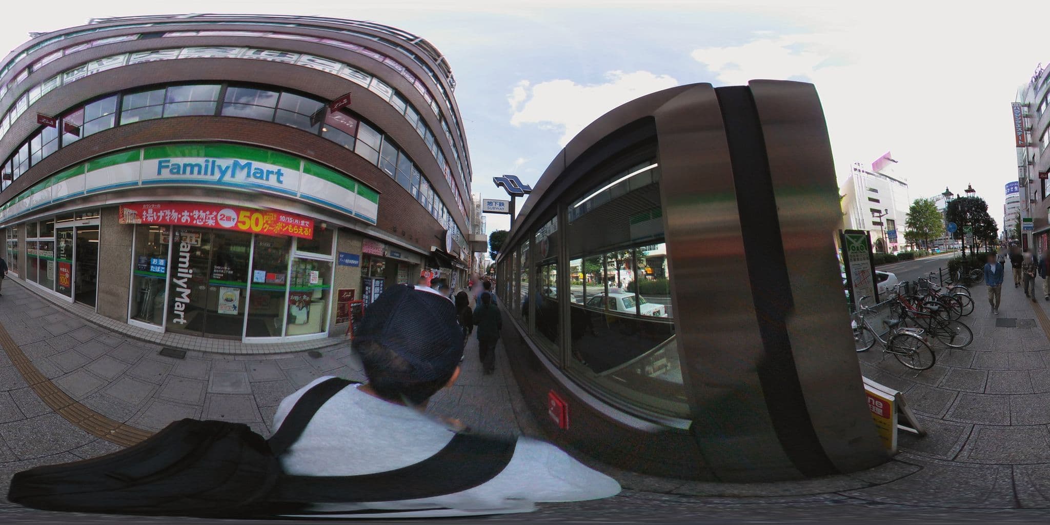 Street view near リッチモンドホテルプレミア仙台駅前, Sendai — © jmmapiranger (CC BY-SA · Mapillary)