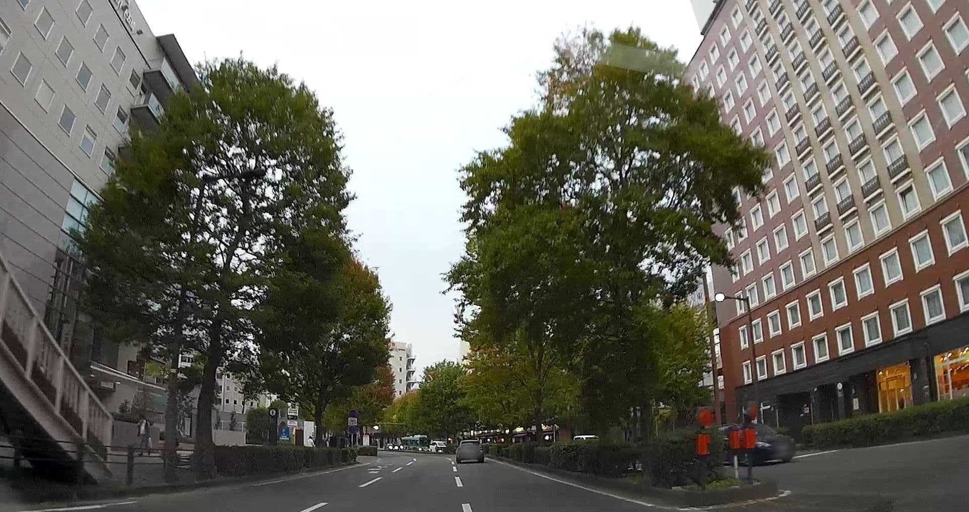Street view near 東横イン仙台駅西口中央, Sendai — © caesium (CC BY-SA · Mapillary)