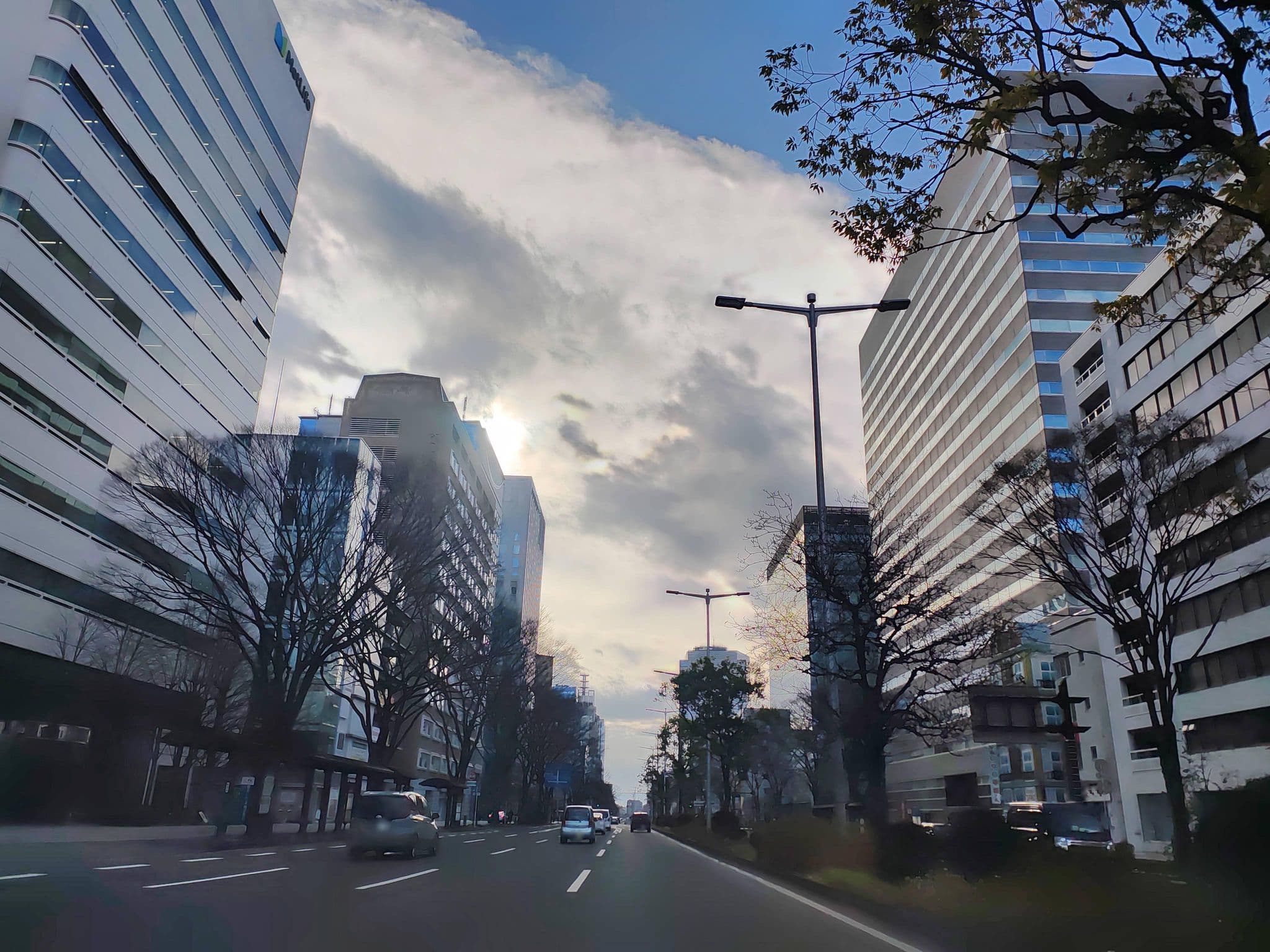 Street view near ホテルコムズ仙台, Sendai — © bunpai (CC BY-SA · Mapillary)