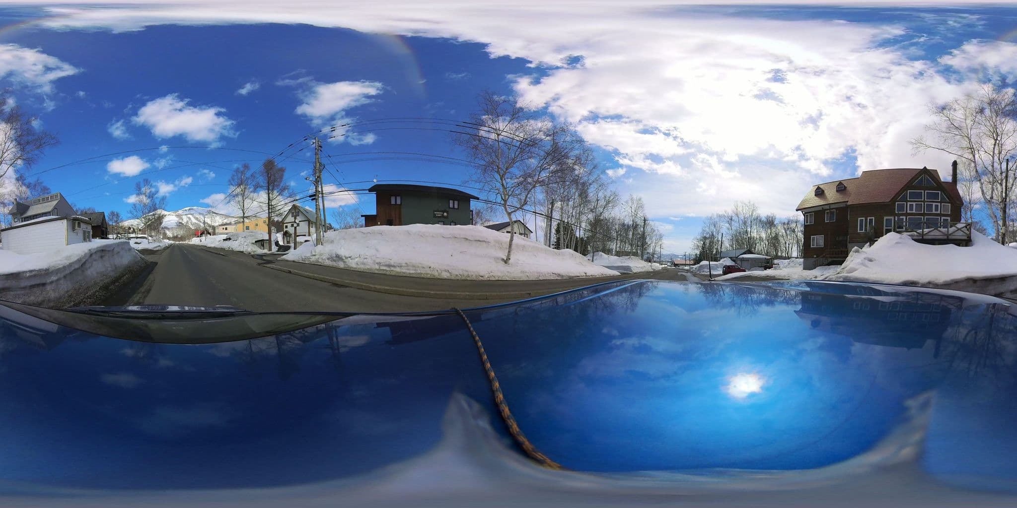 Street view near hourglass, Niseko — © kichisuke (CC BY-SA · Mapillary)