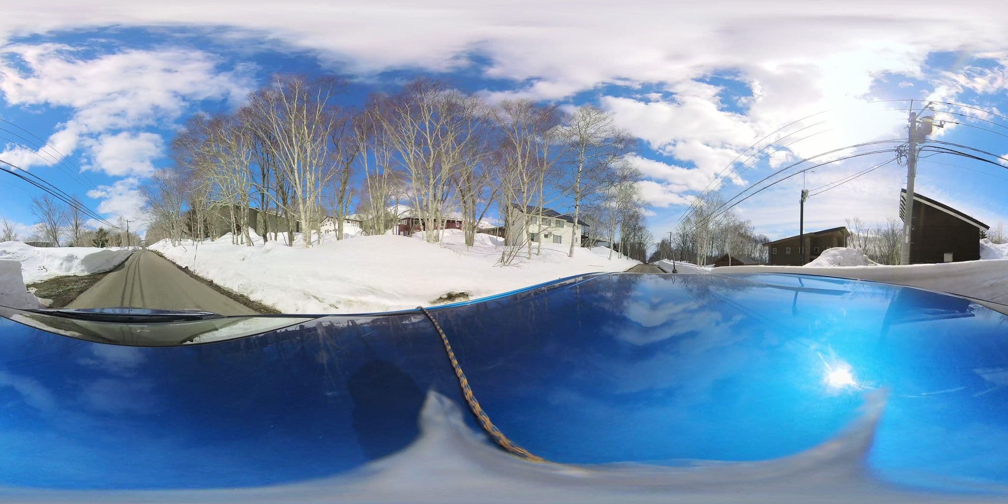Street view near カントリー イン ミルキーハウス ( Country Inn Milky House), Niseko — © kichisuke (CC BY-SA · Mapillary)
