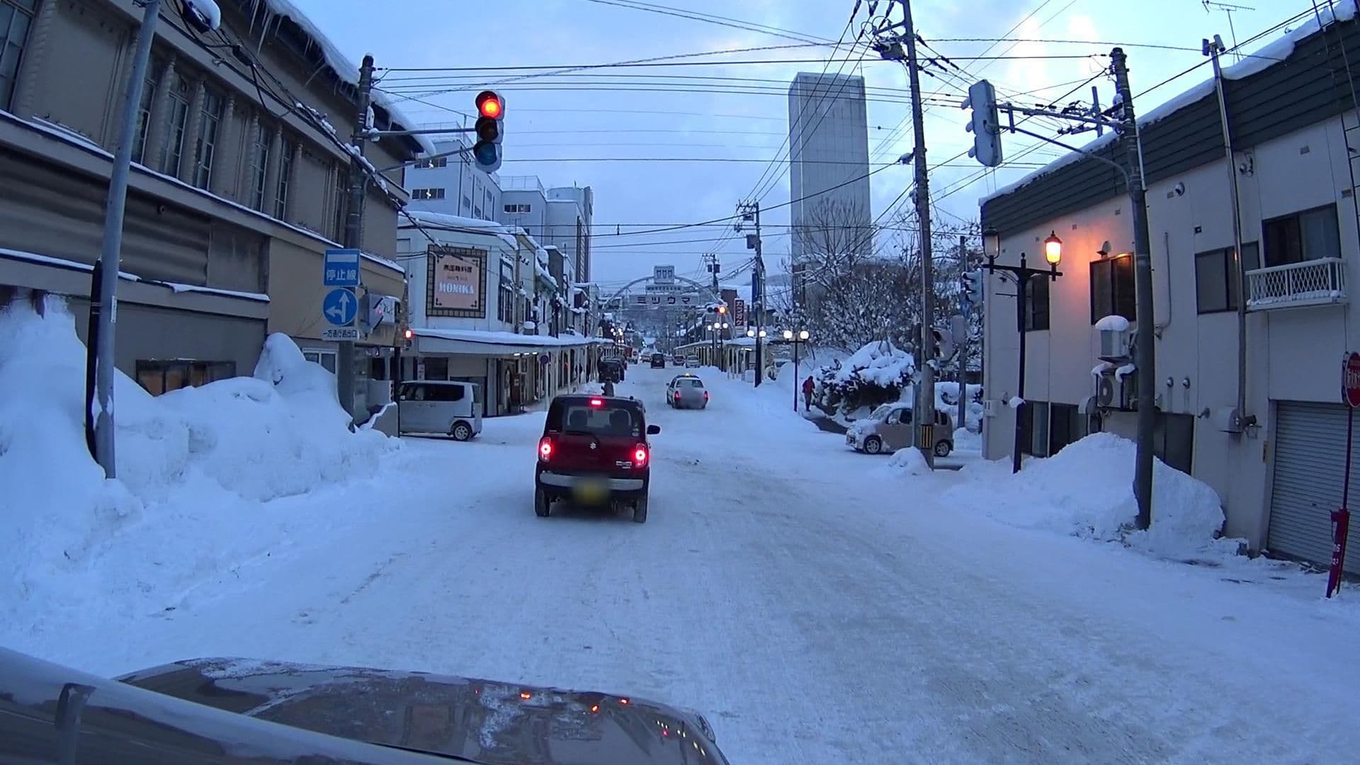 Street view near Magic Bus Hostel, Otaru — © hrscoltd (CC BY-SA · Mapillary)