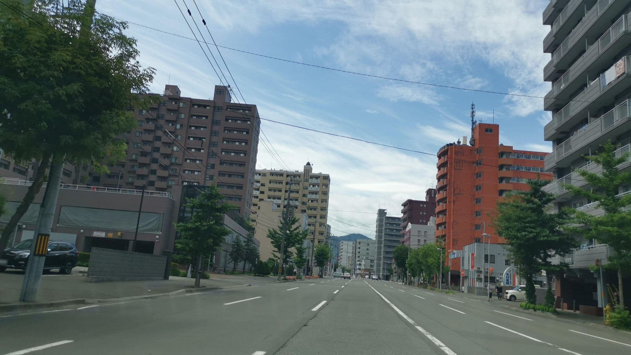 Street view near HOTEL POTMUM, Sapporo — © watalucky (CC BY-SA · Mapillary)